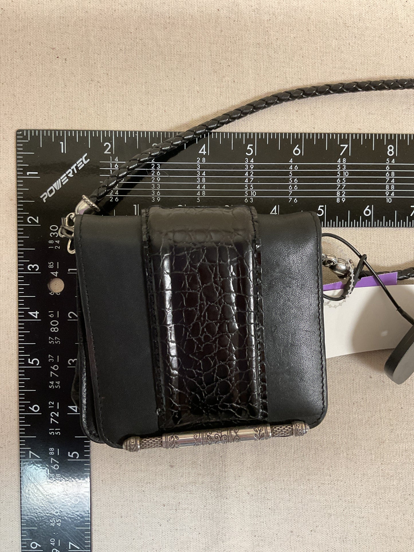 Crossbody Leather By Brighton In Black, Size:Small