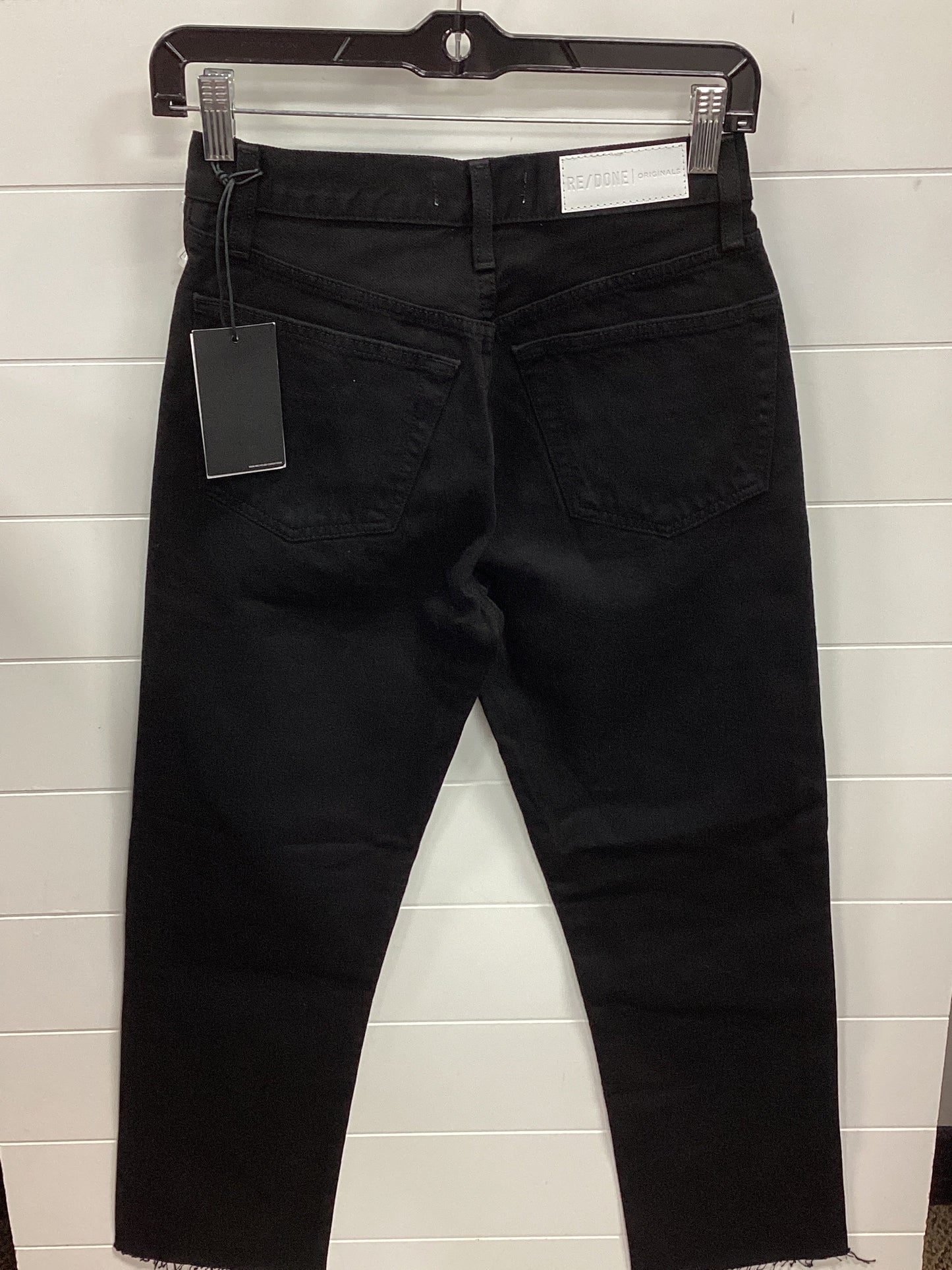 Jeans Straight By Cmc In Black Denim, Size:2
