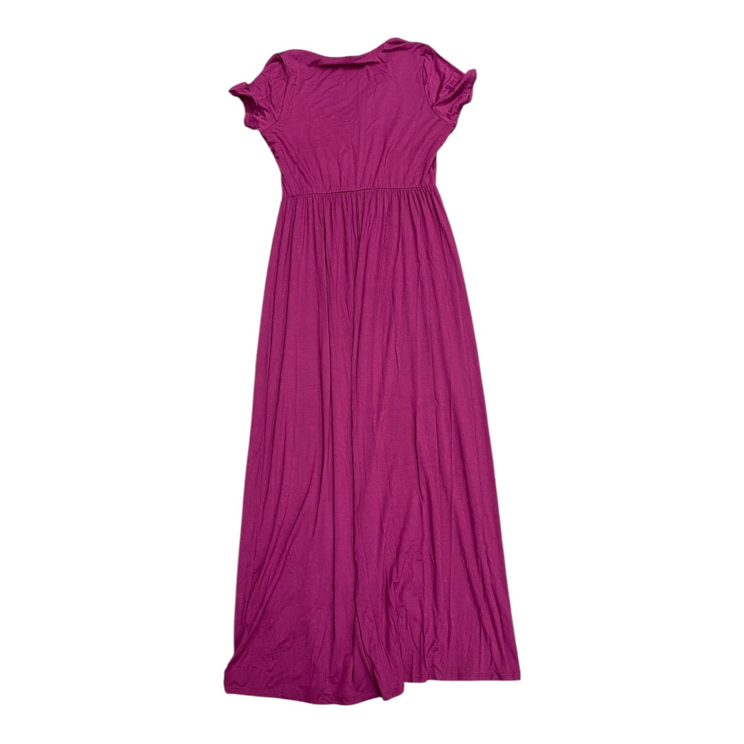Dress Casual Maxi By Cmc In Maroon, Size:0