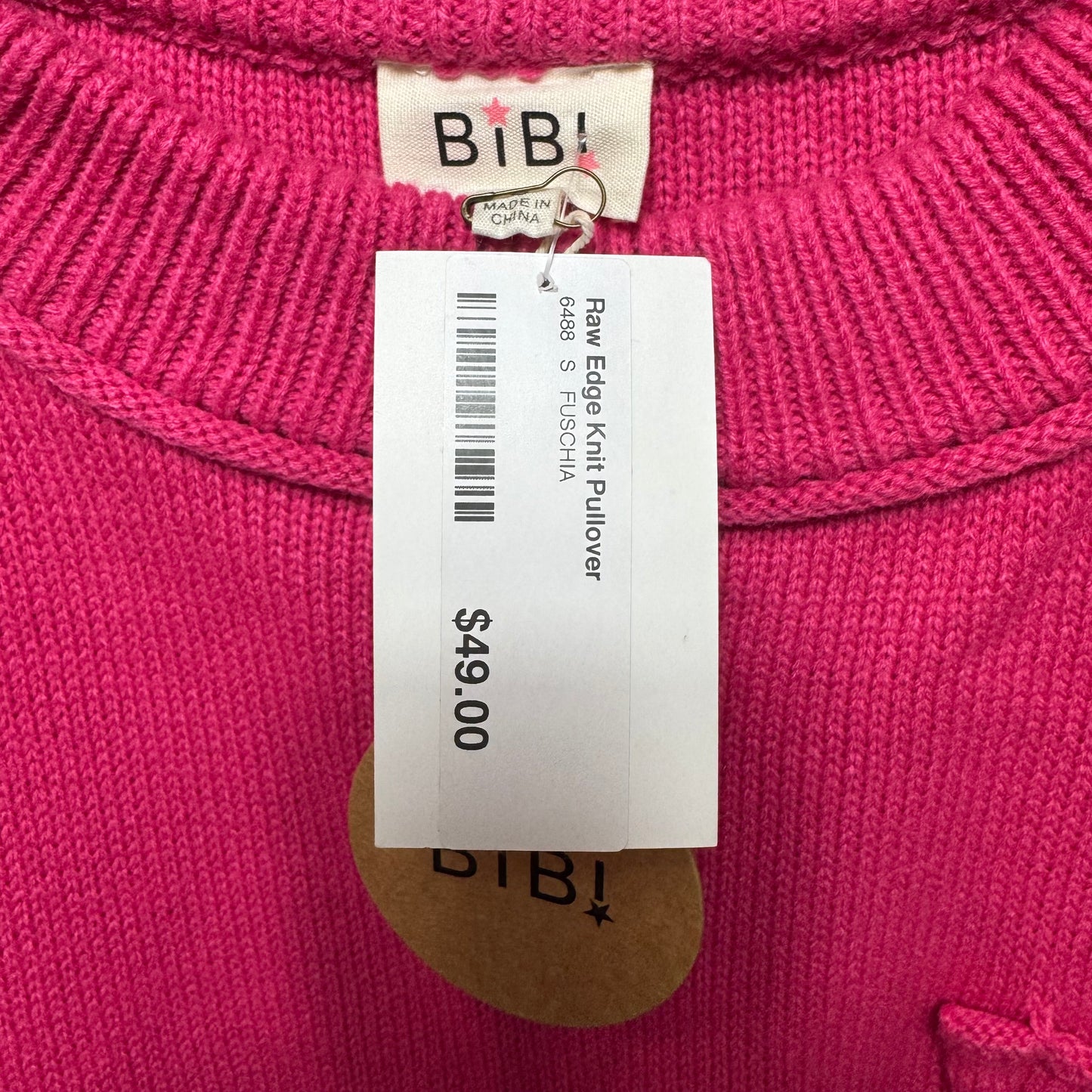 Sweater By Bibi In Pink, Size: S