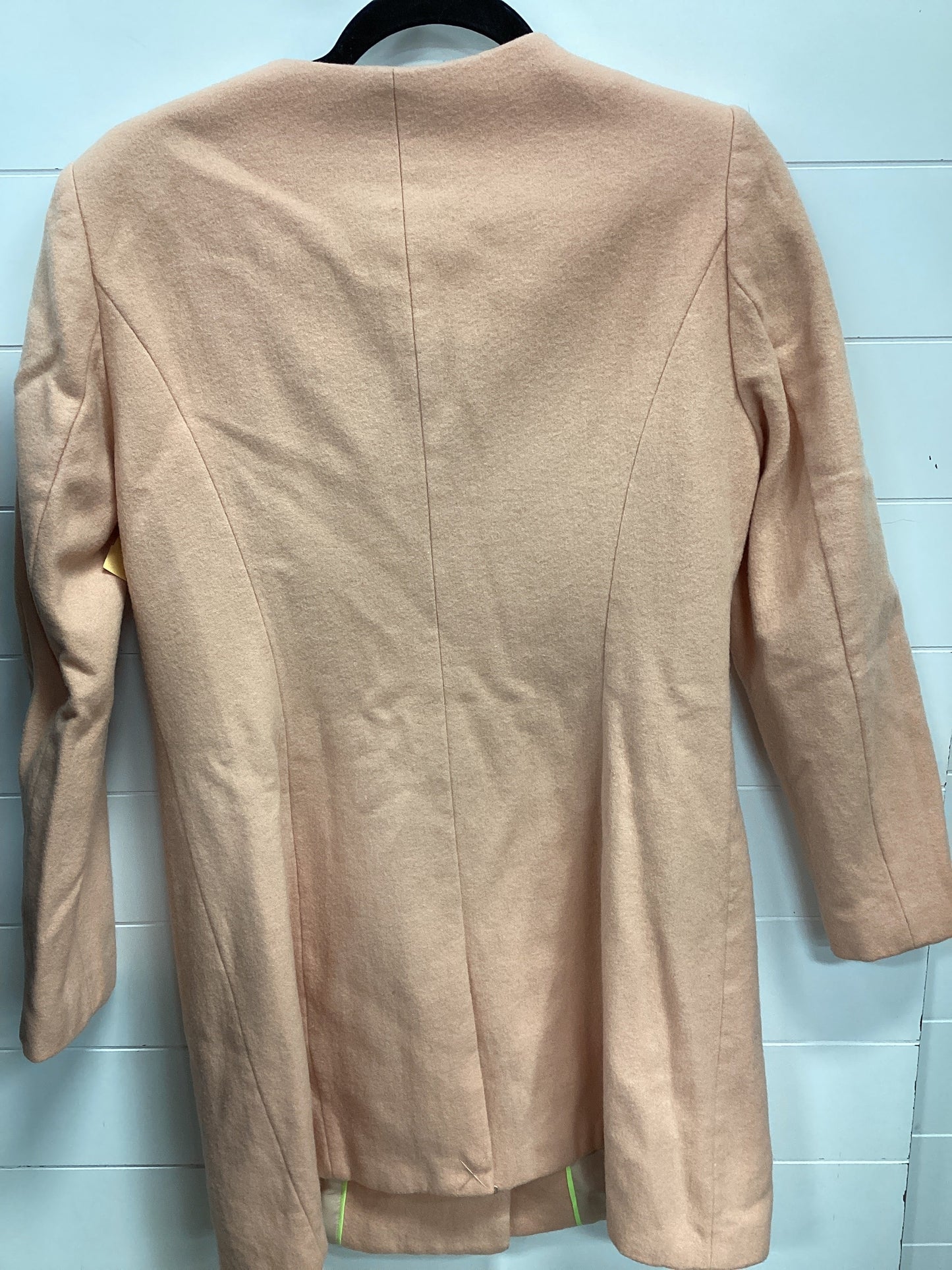 Coat Wool By Cmc In Peach, Size:M