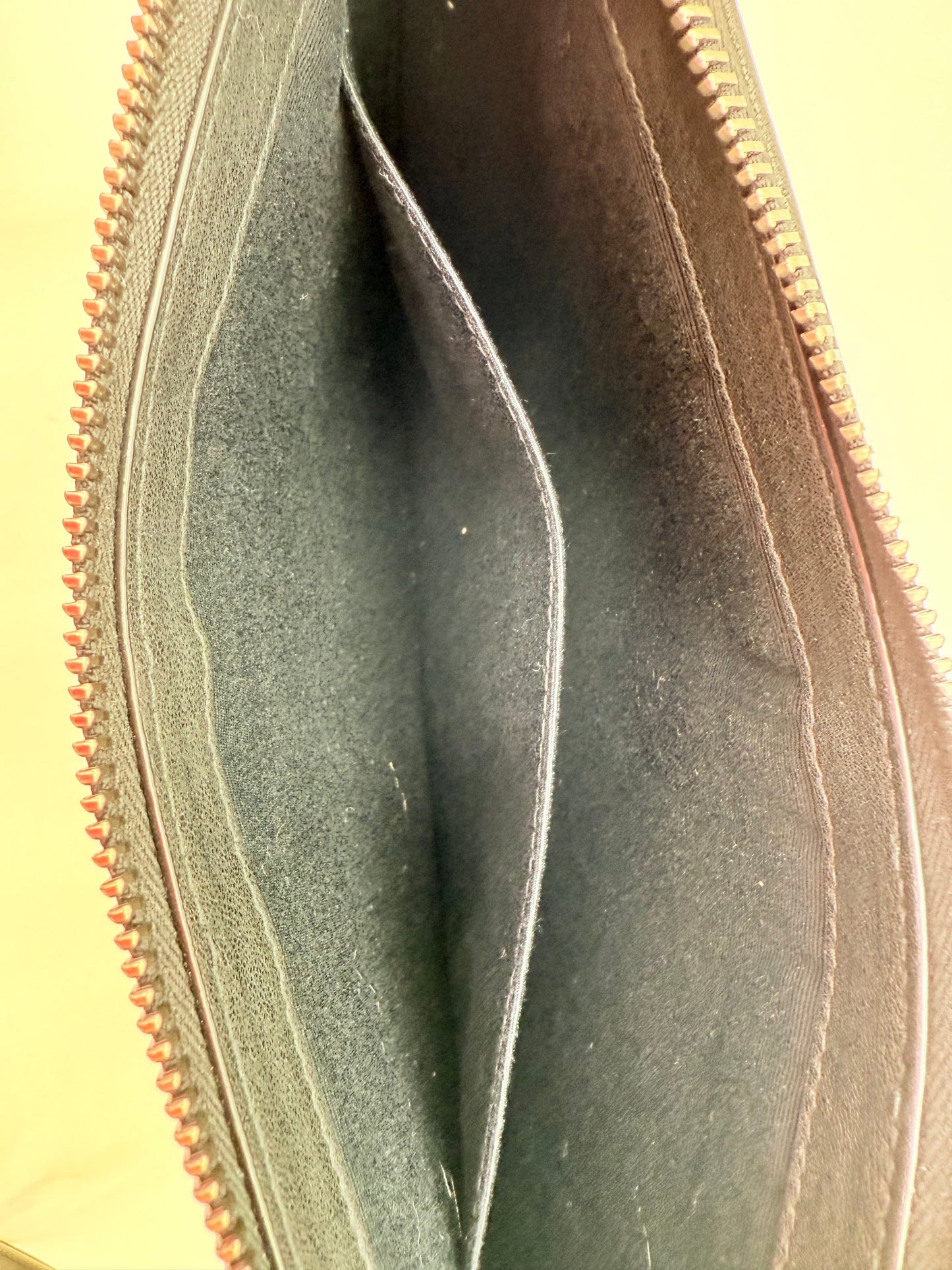 Clutch Luxury Designer By Yves Saint Laurent In Black & White, Size:Large