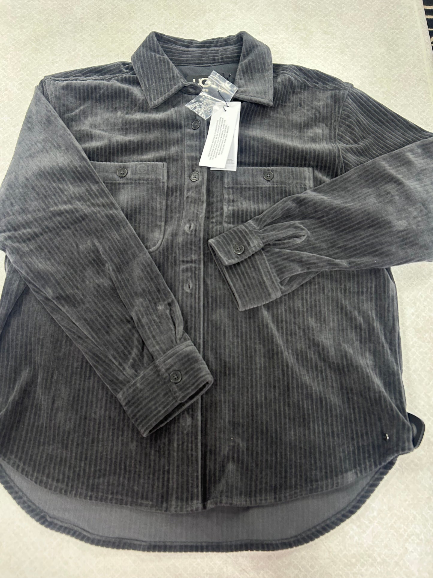 Top Ls Designer By Ugg In Grey, Size:S