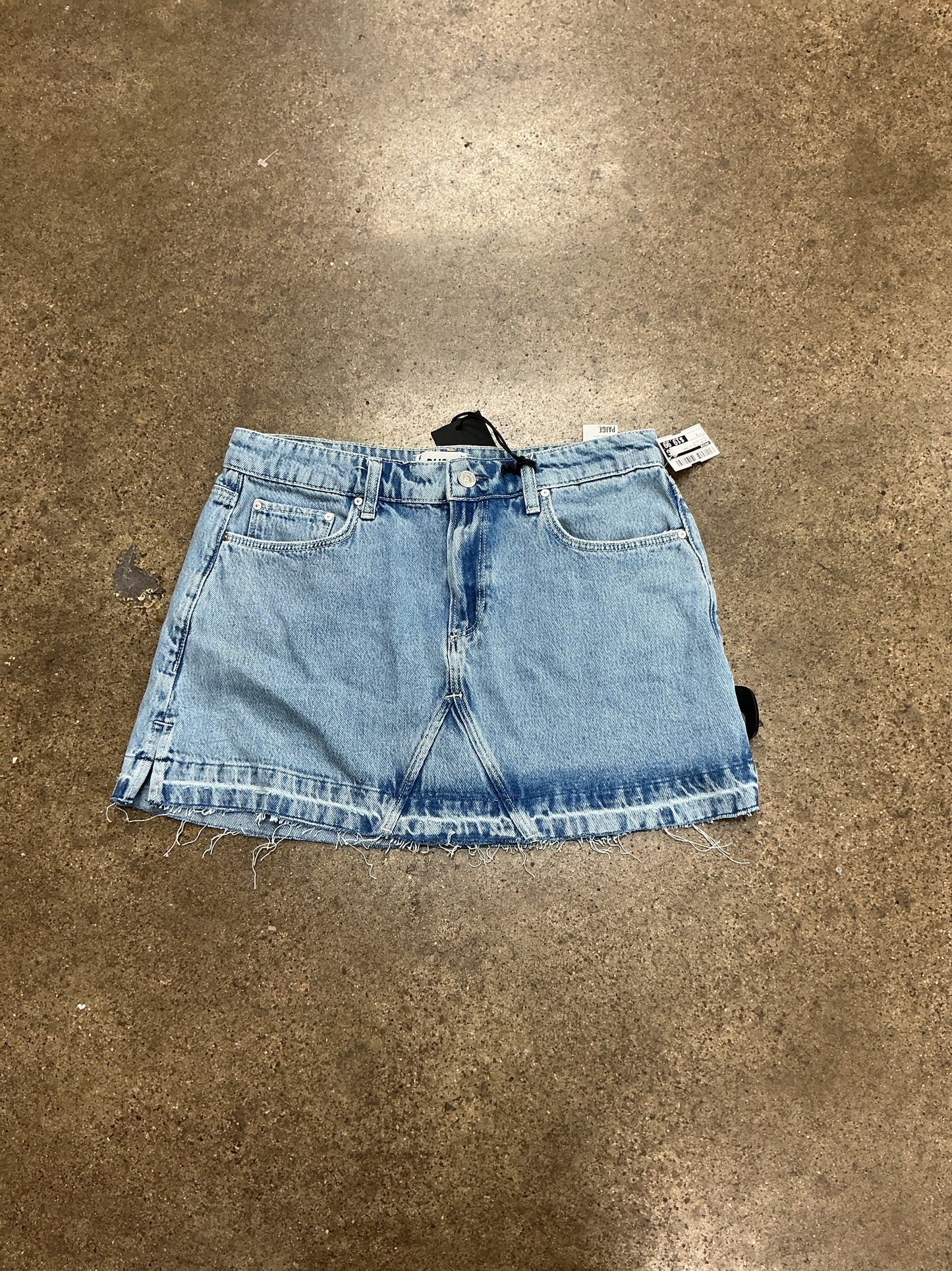 Skirt Mini & Short By Paige In Blue Denim, Size:6
