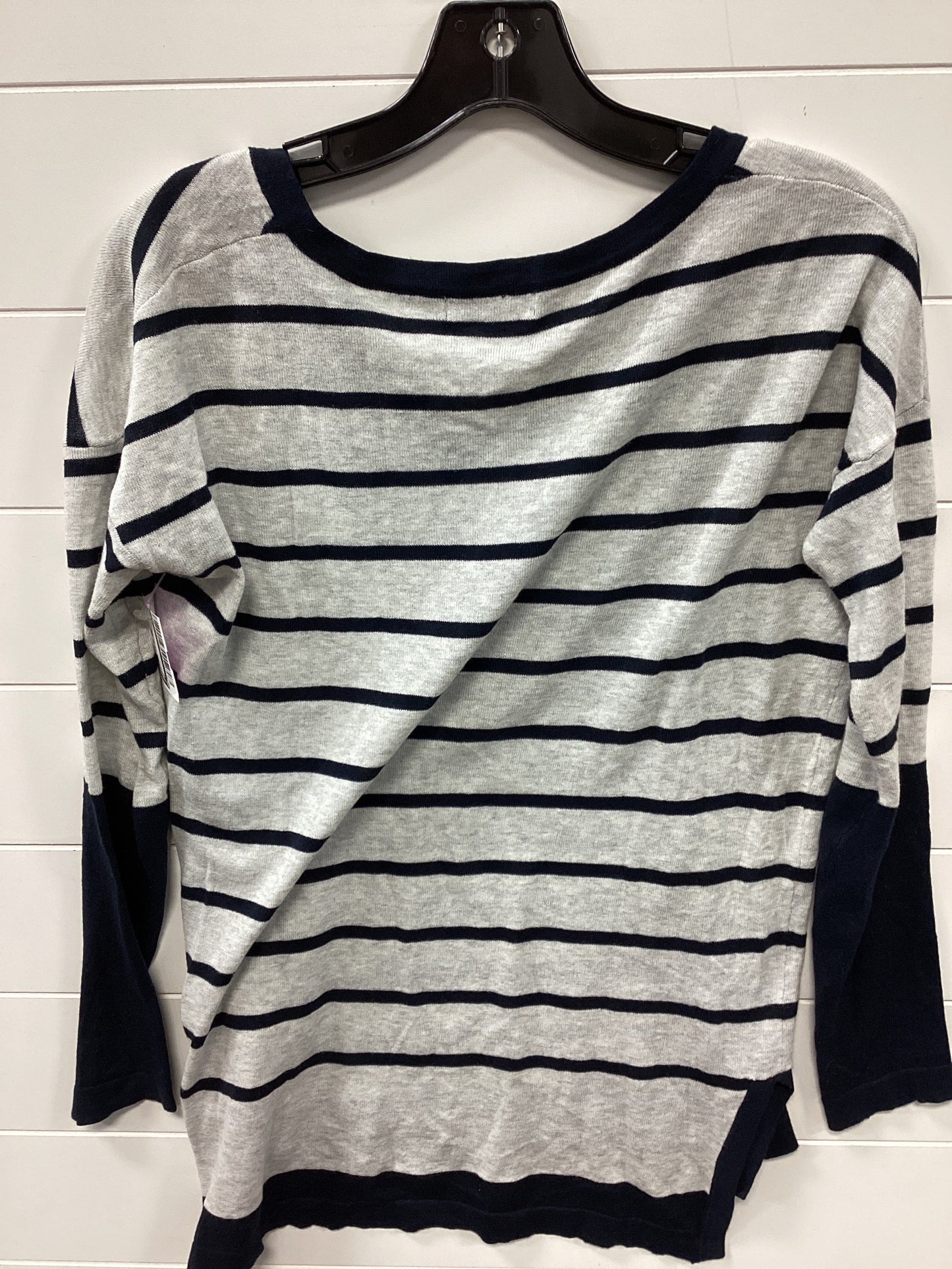 Top Ls By Fate In Blue & Grey, Size:Xs