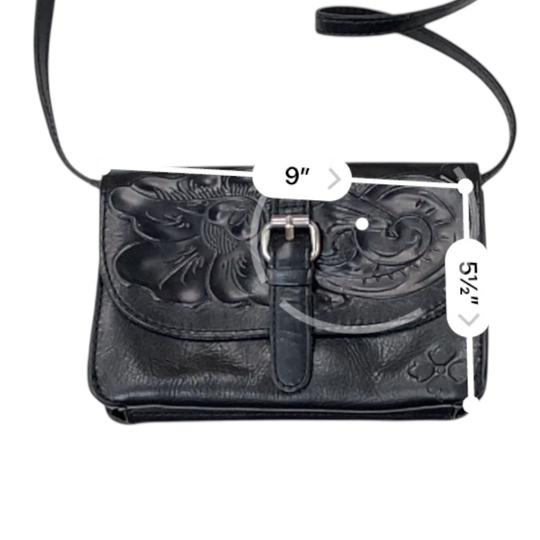Handbag Designer By Patricia Nash In Black, Size:Small