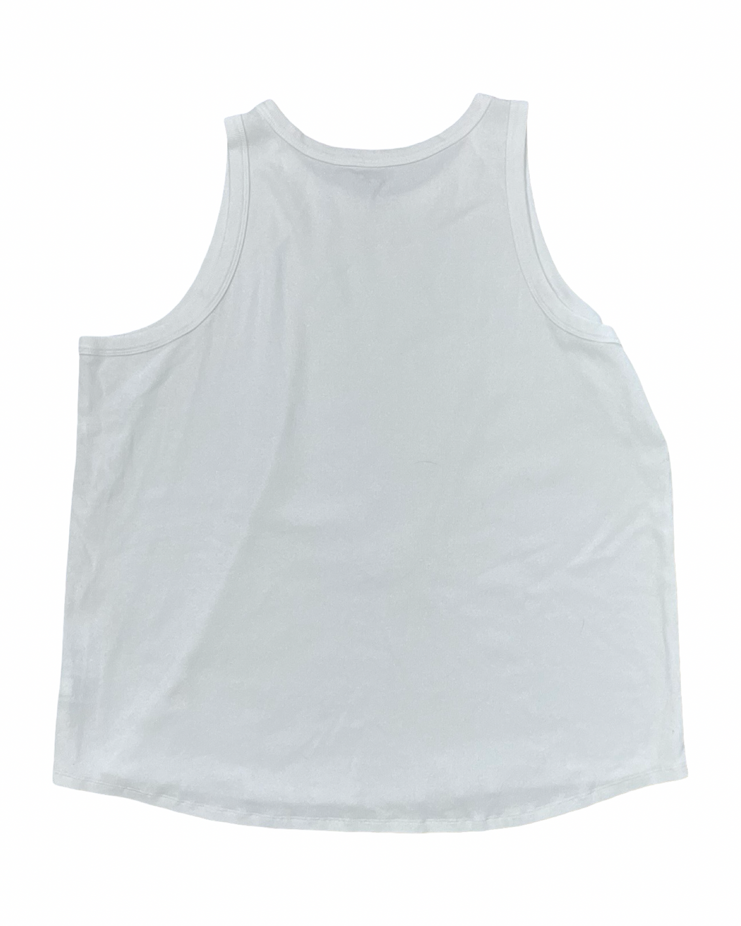 Tank Top By Terra & Sky In White, Size:3X