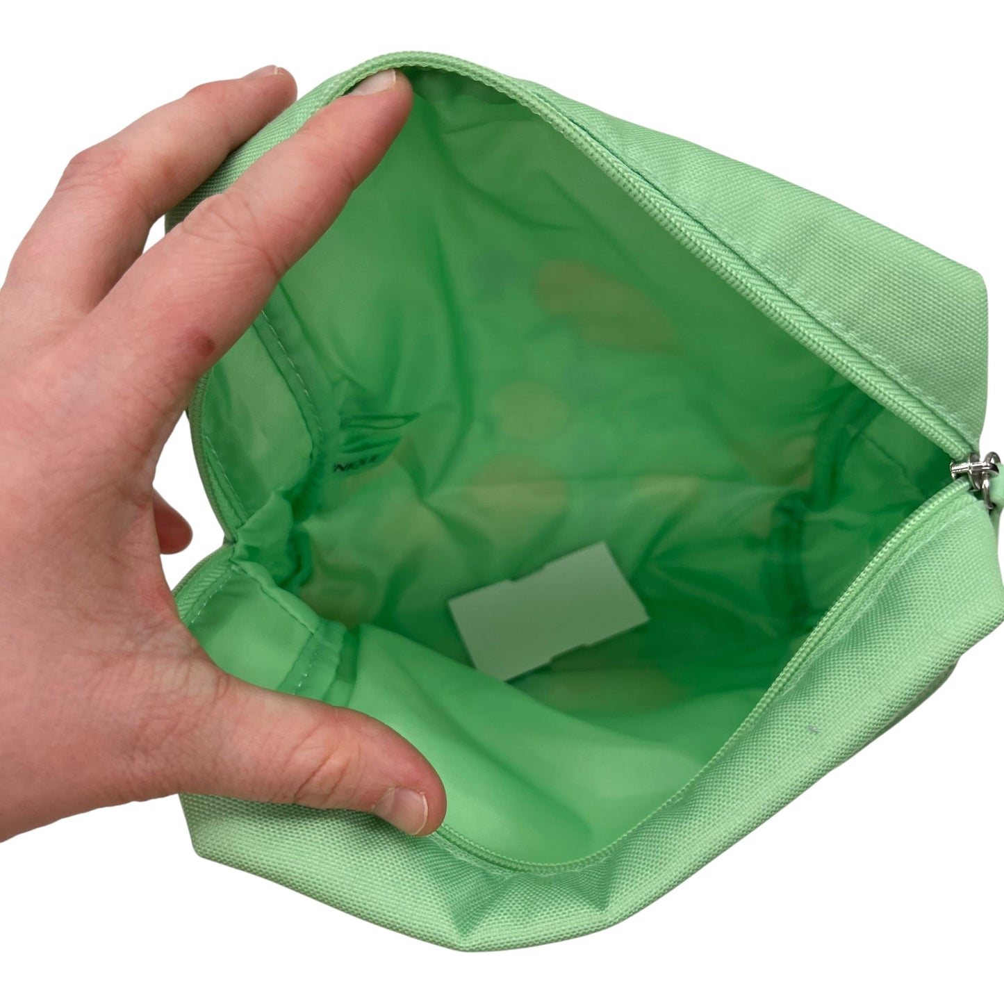 Makeup Bag By Clinique In Green, Size:Medium