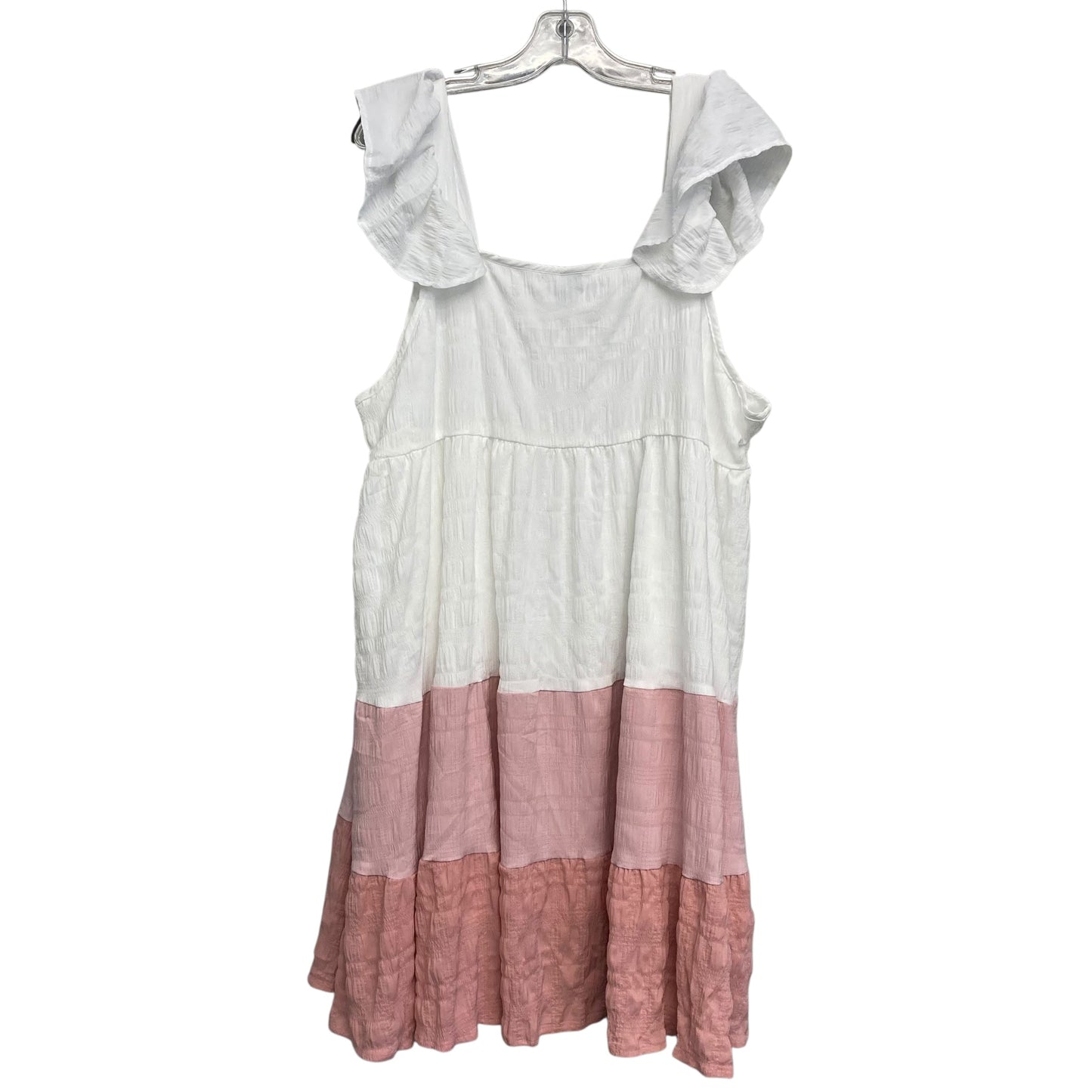 Dress Casual Short By Shein In Multi, Size:2X