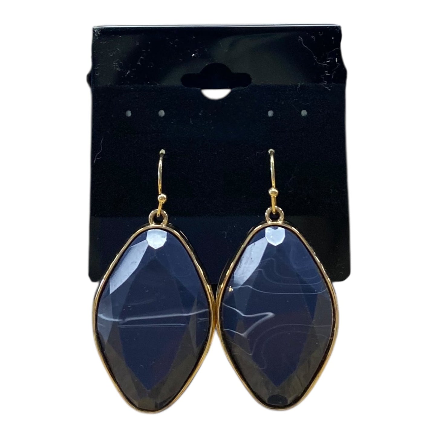 Earrings Dangle/Drop In Blue