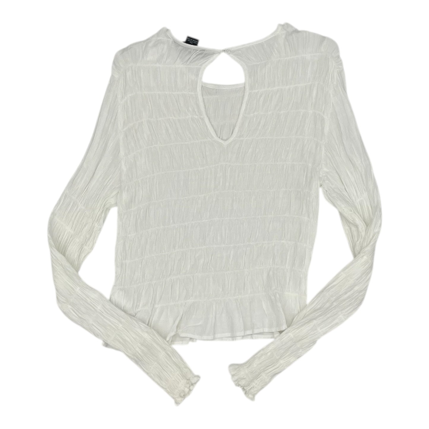 Blouse Ls By Sanctuary In White, Size:M