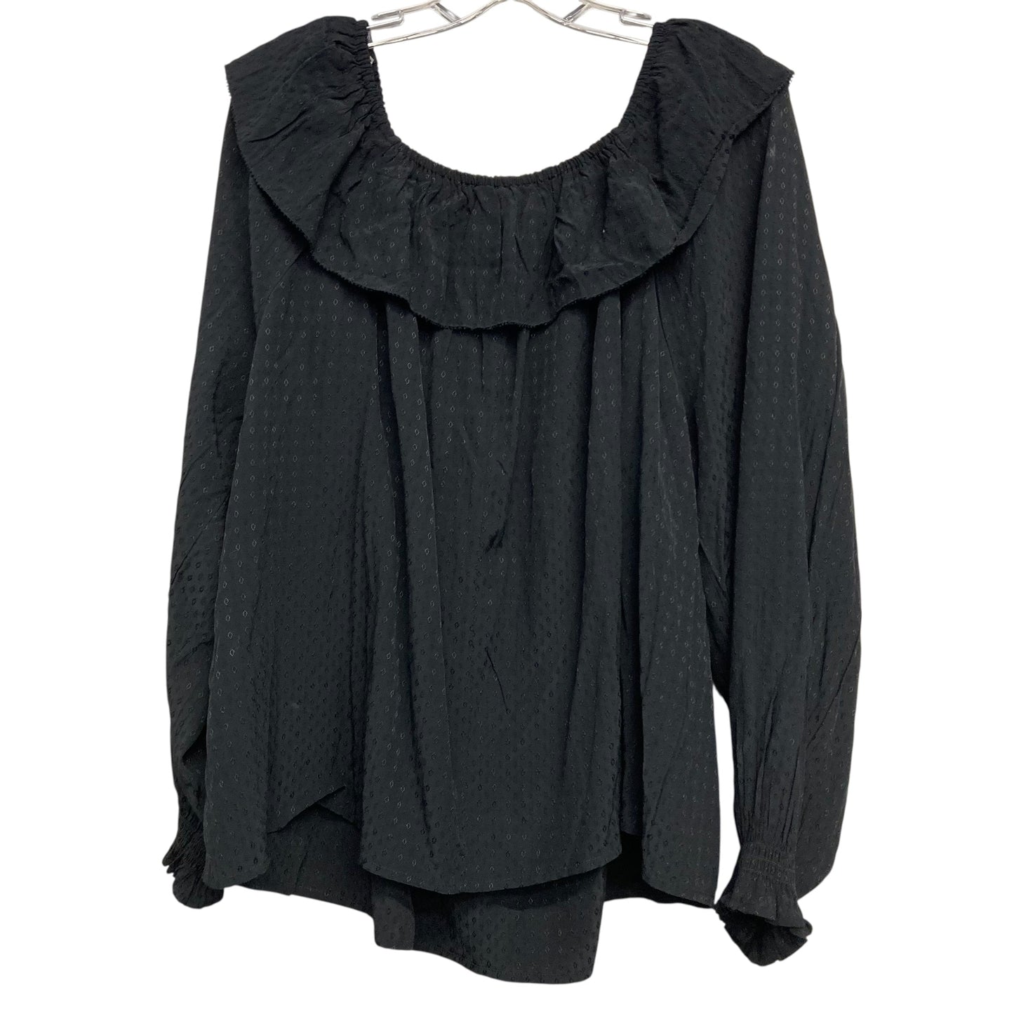Top Ls By Knox Rose In Black, Size:L