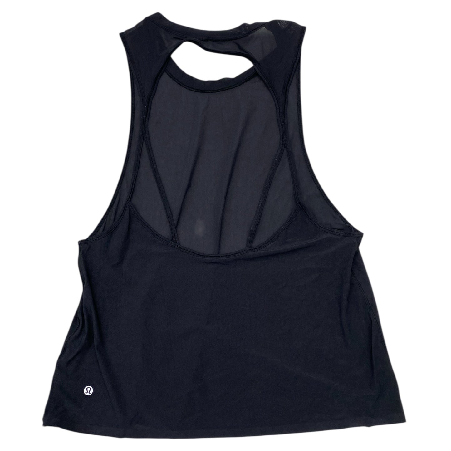 Athletic Tank Top By Lululemon In Black, Size:L