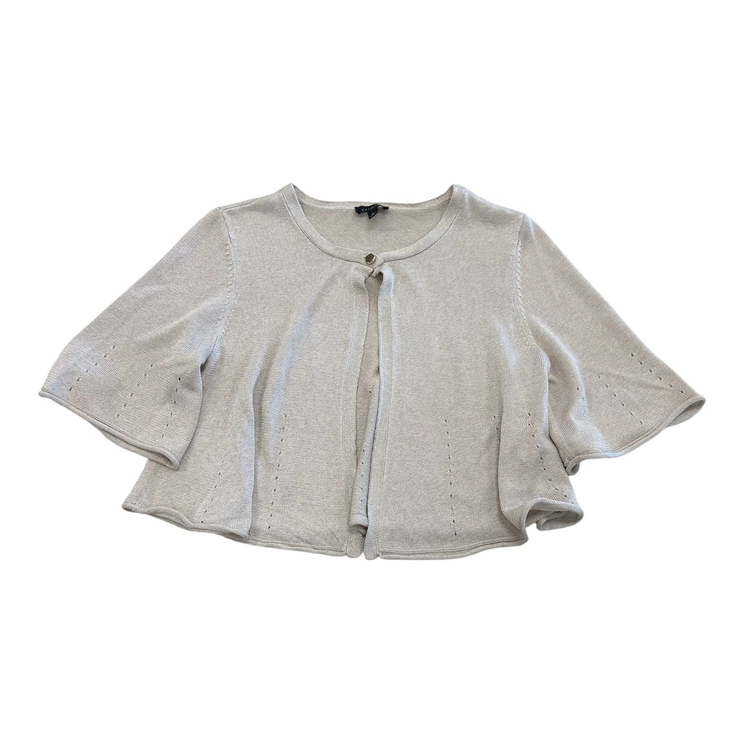 Cardigan By Talbots In Cream, Size:Xs