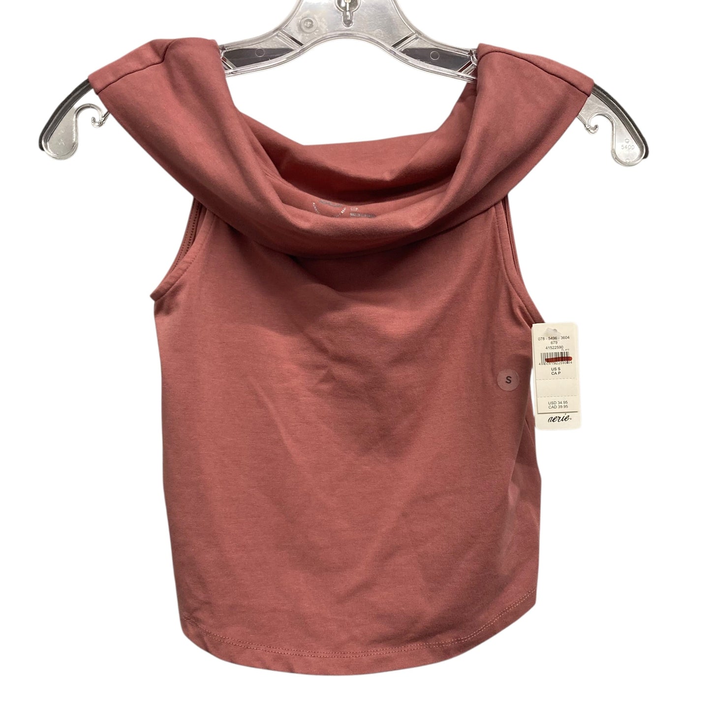 Top Sleeveless By Aerie In Pink, Size:S