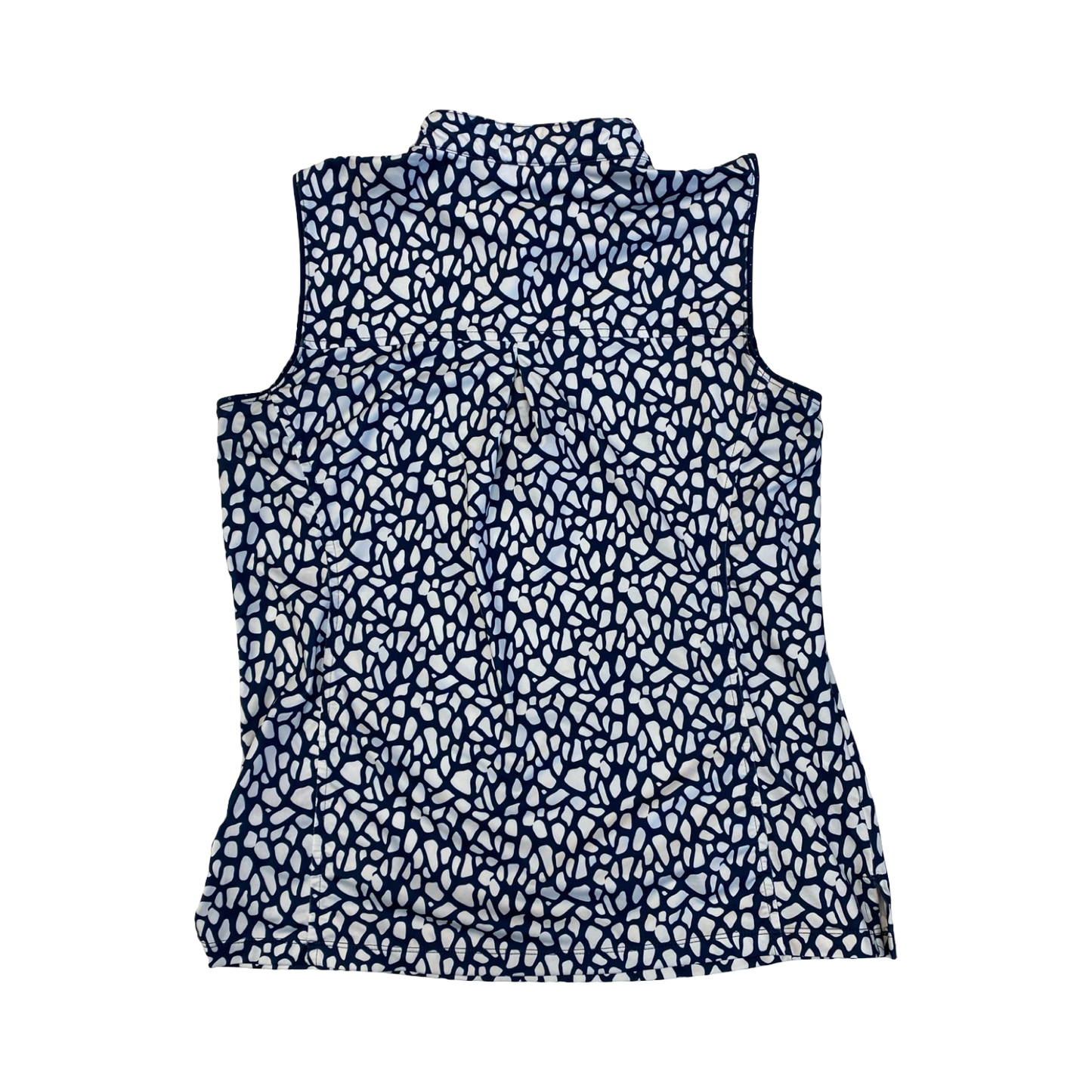 Athletic Tank Top By Lady Hagen In Blue & White, Size:M