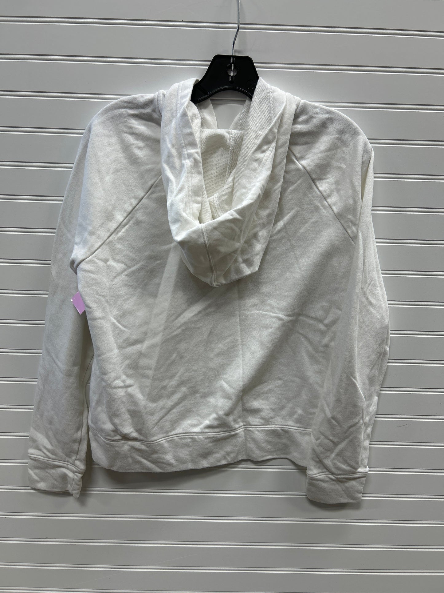 Sweatshirt Hoodie By Under Armour In White, Size:L