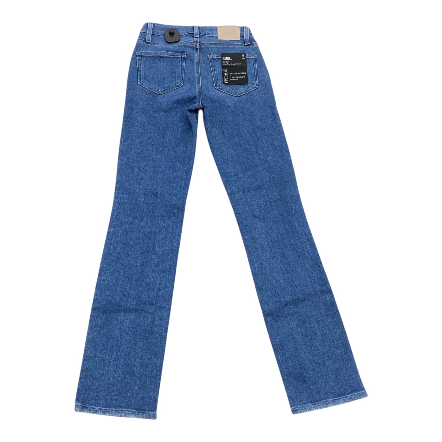 Jeans Straight By Paige In Blue, Size:0