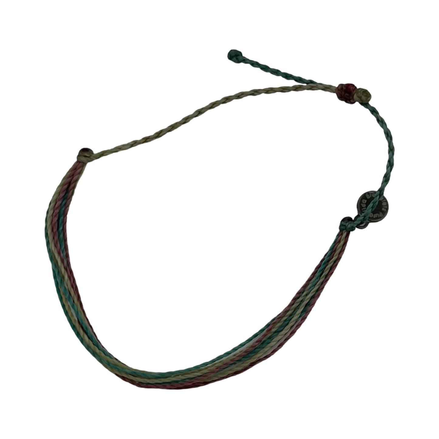 Bracelet Other By Puravida In Green & Pink