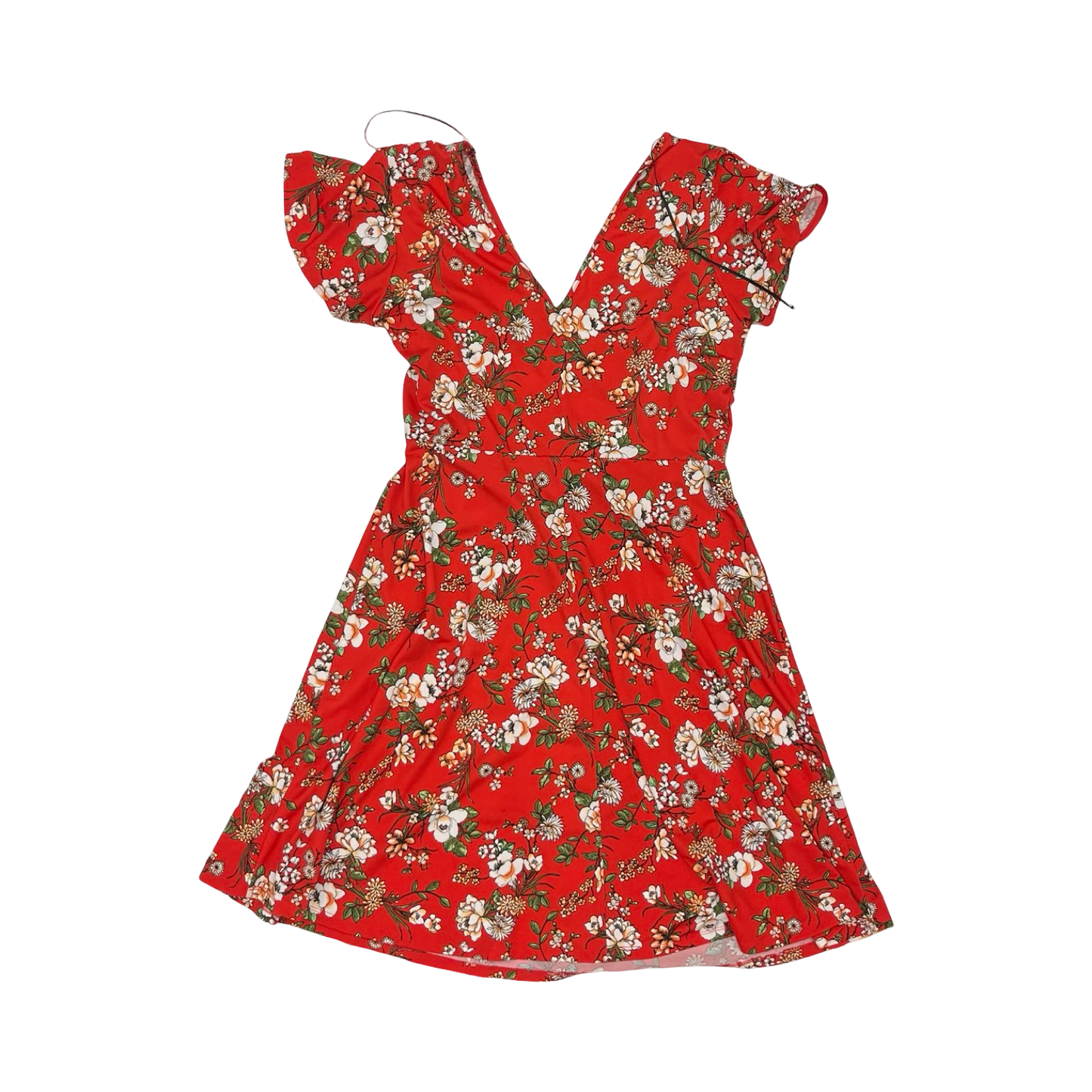 Dress Casual Short By Kaileigh In Floral Print, Size:L