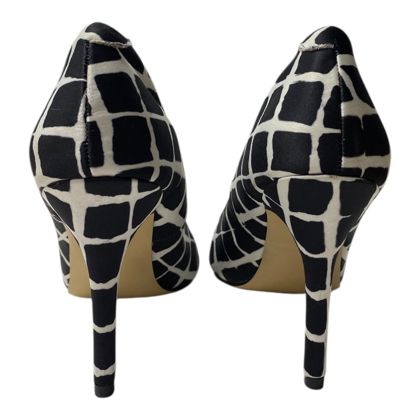 Shoes Heels Stiletto By Target-Designer In Black & White, Size:10