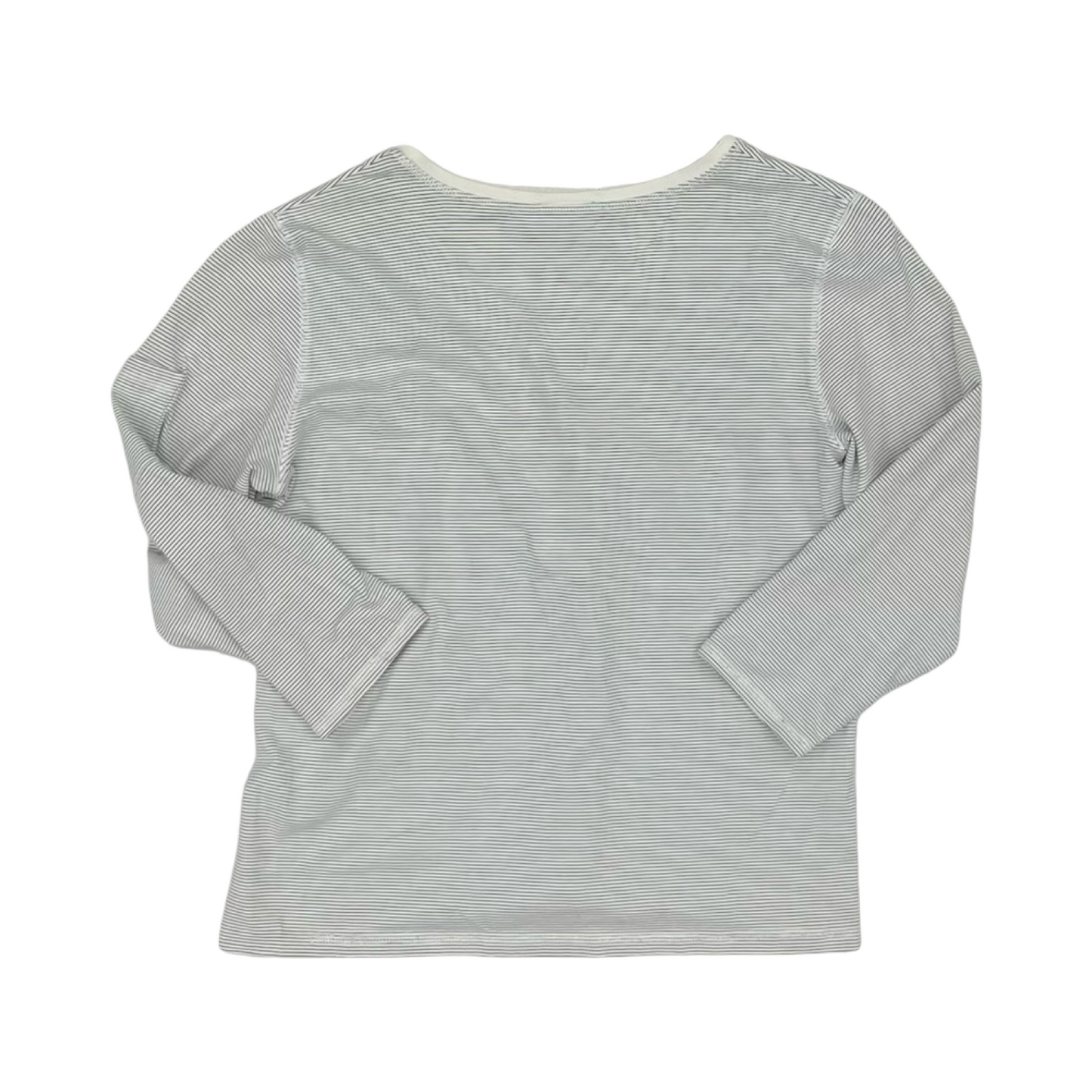 Top Ls By Chicos In Cream & Grey, Size:M