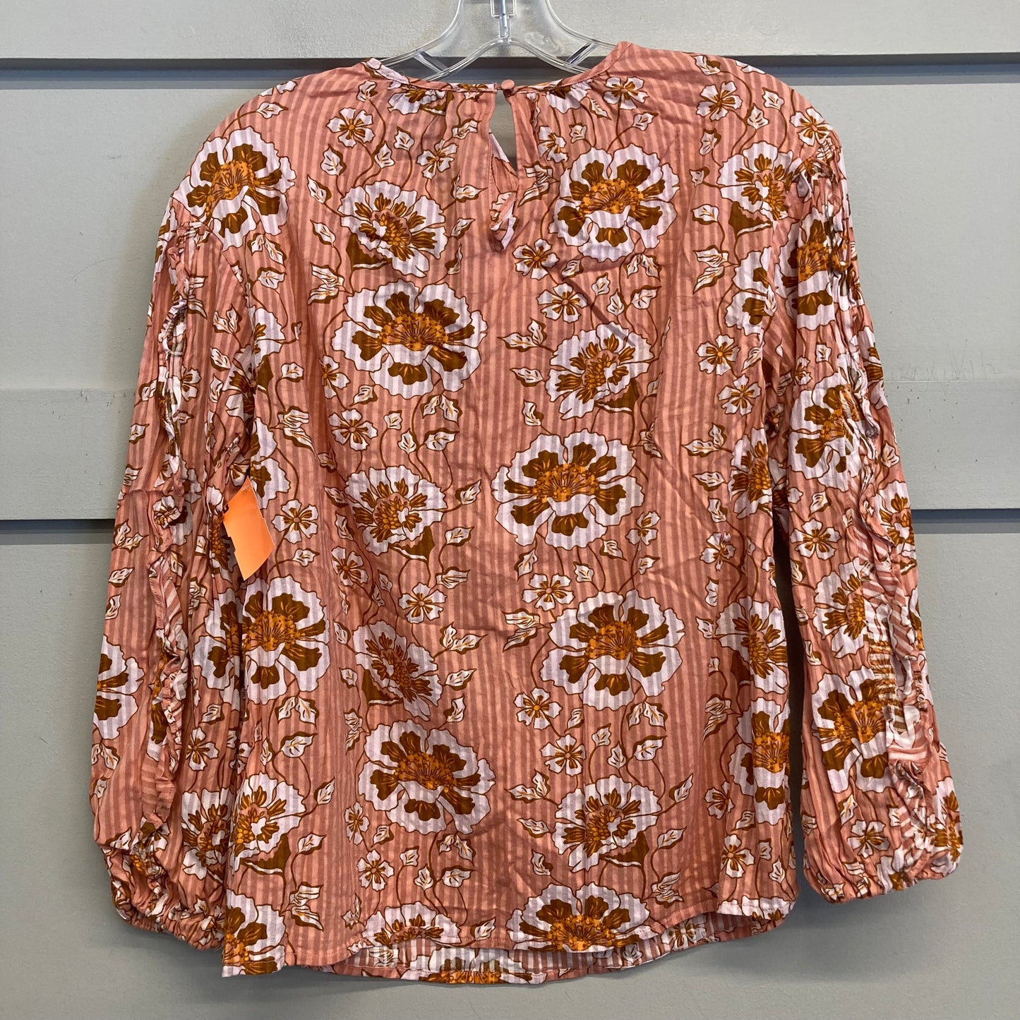 Top Ls By J. Crew In Peach, Size:Xs