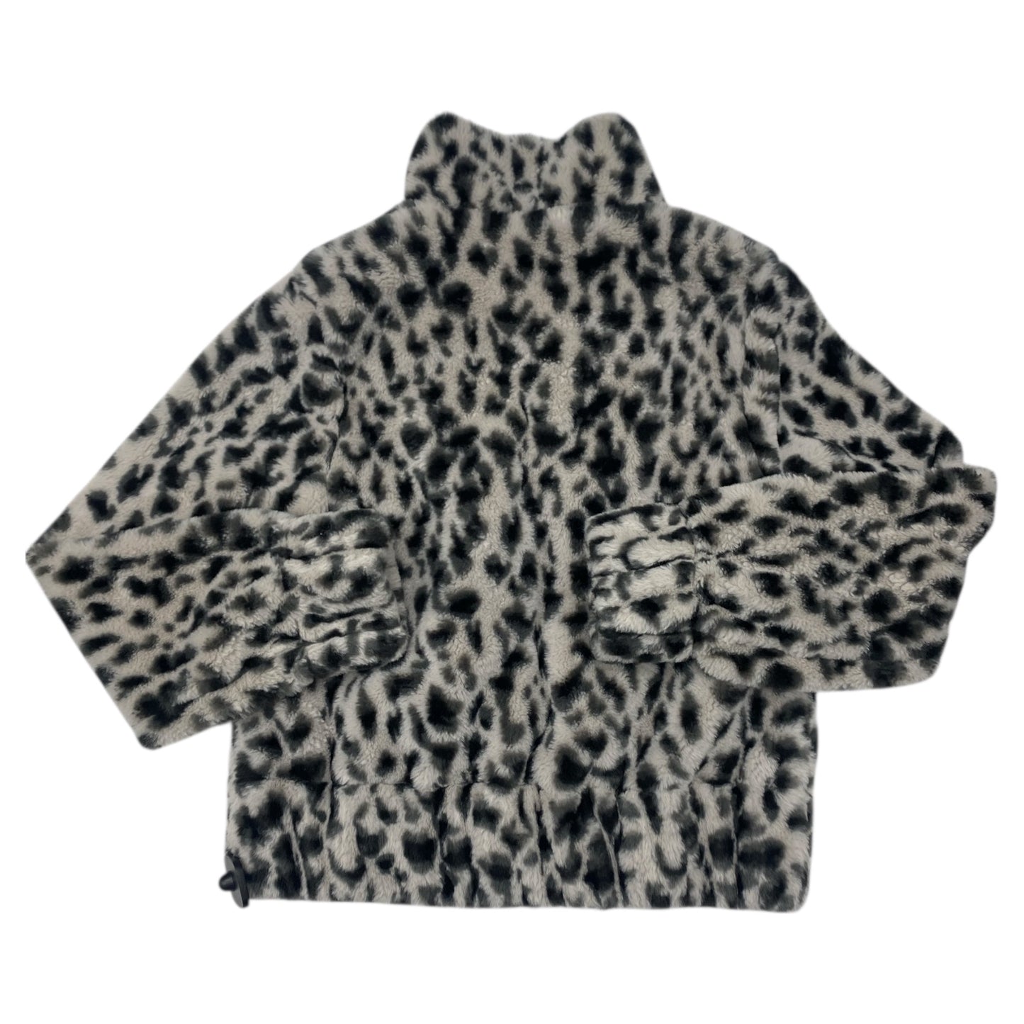 Coat Faux Fur & Sherpa By Peyton Jensen In Animal Print, Size:M