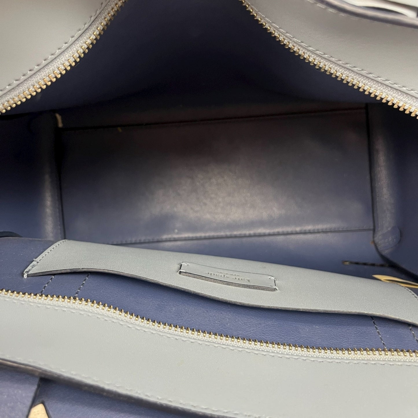 Handbag Designer By Kate Spade In Blue, Size:Medium