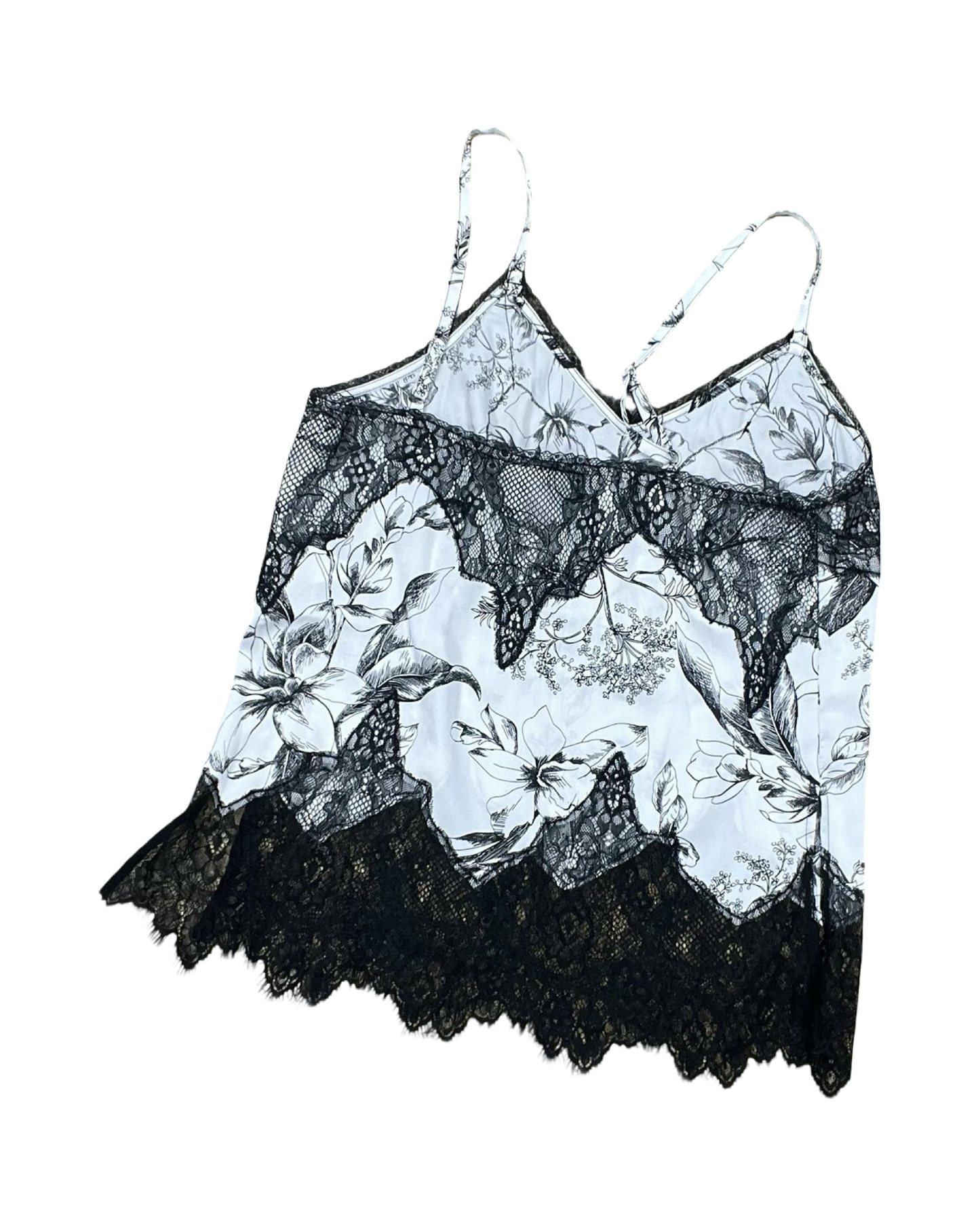 Top Cami By White House Black Market In Black & White, Size:Xs