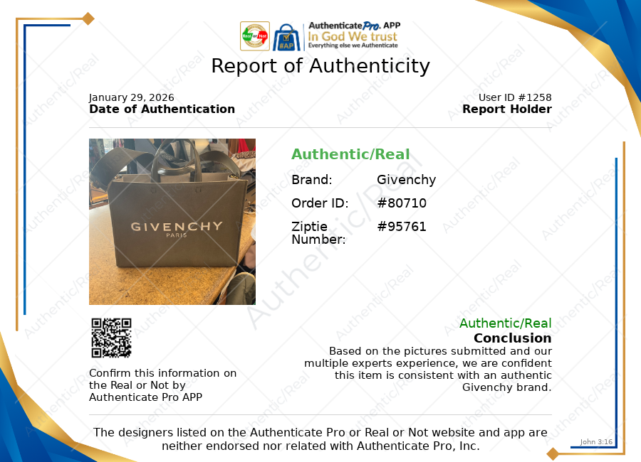 Tote Luxury Designer By Givenchy, Size: Medium