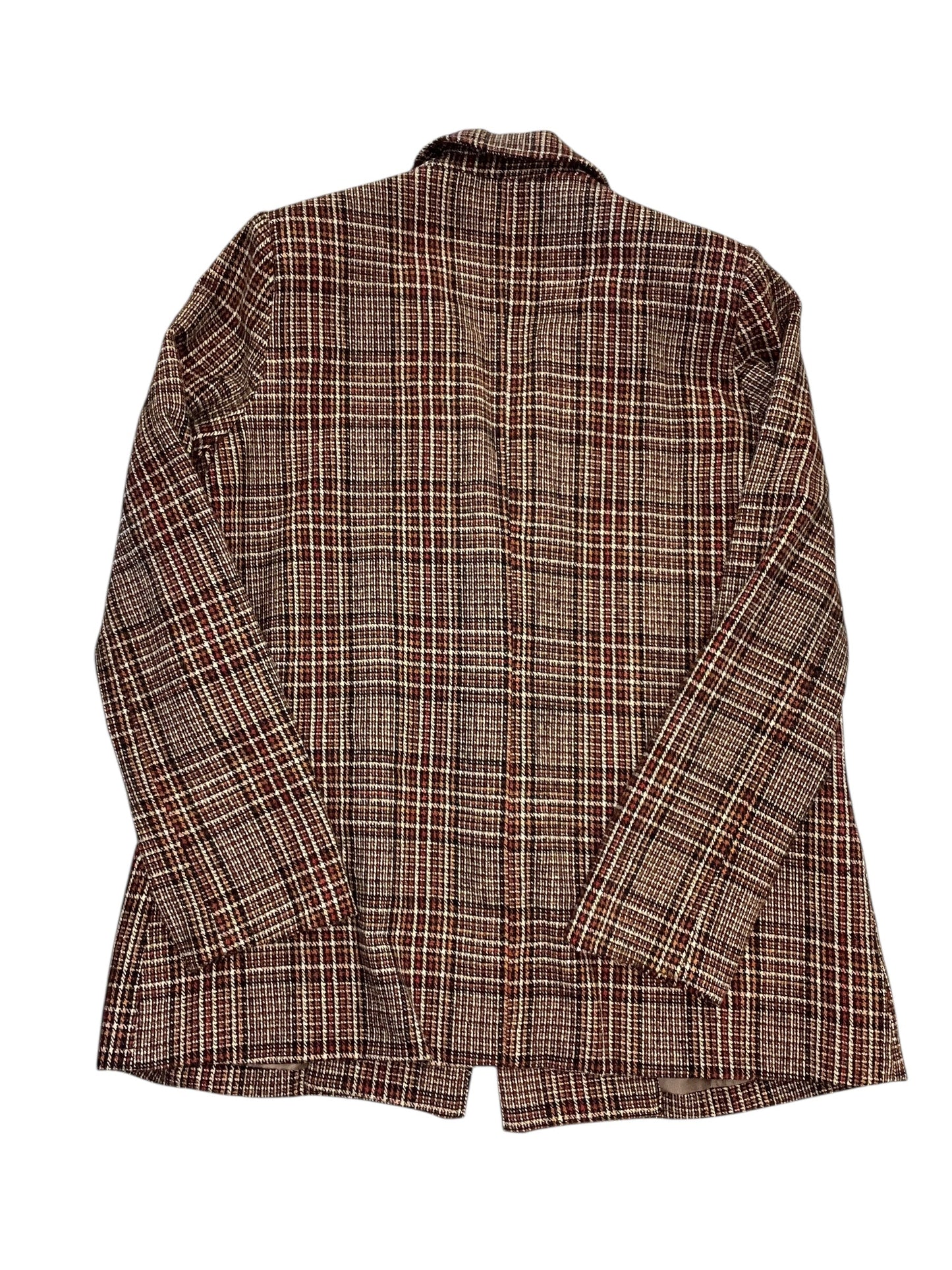 Blazer By Peach Love Cream California In Brown, Size:M