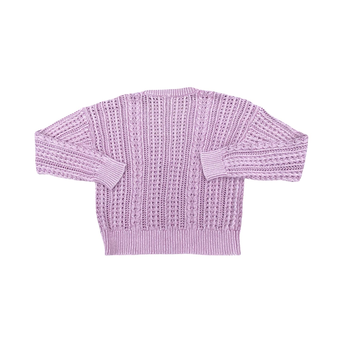 Sweater Cardigan By Sundance In Mauve, Size:S