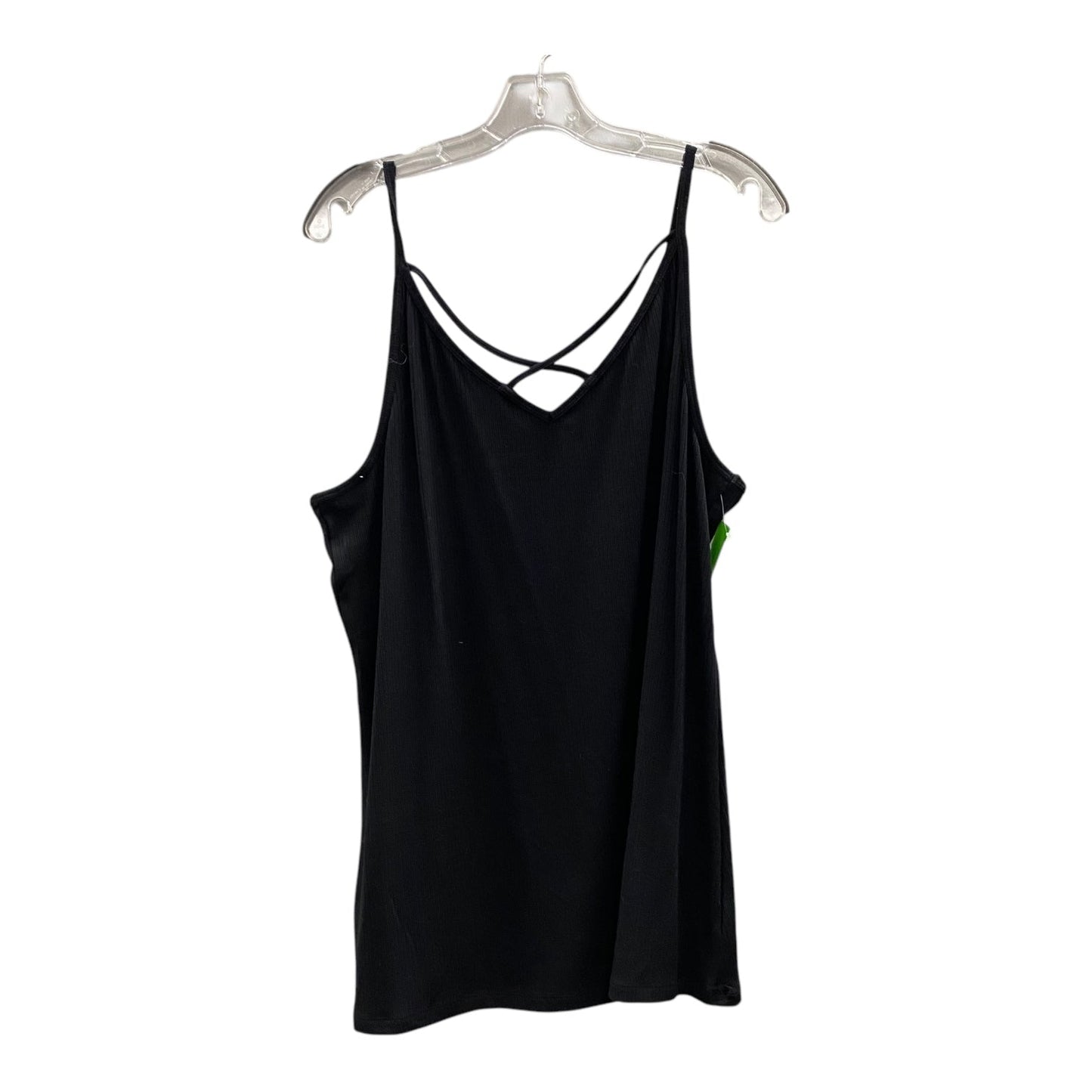 Top Sleeveless By Torrid In Black, Size:3X