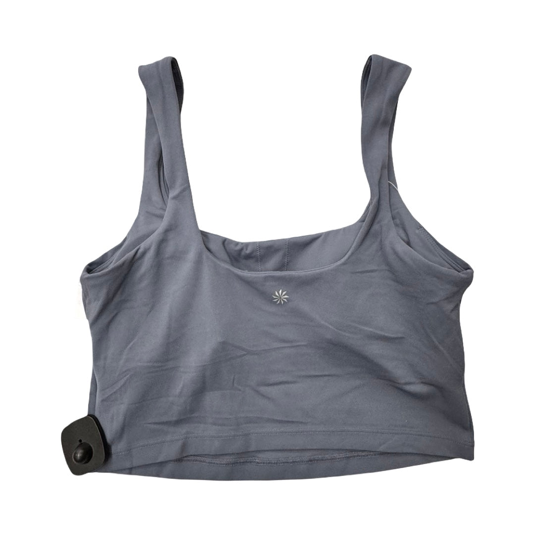 Athletic Bra By Athleta In Grey, Size:M