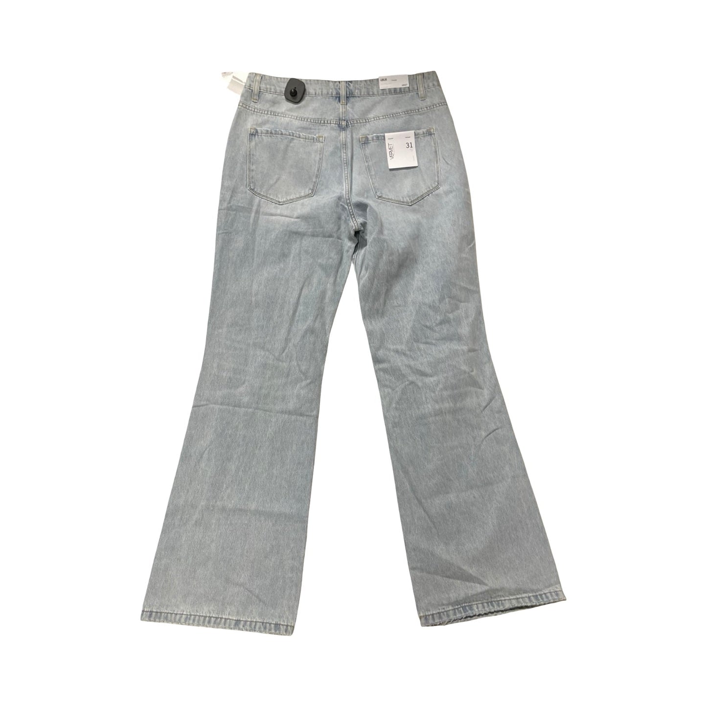 Jeans Wide Leg By Vervet In Blue Denim, Size:12