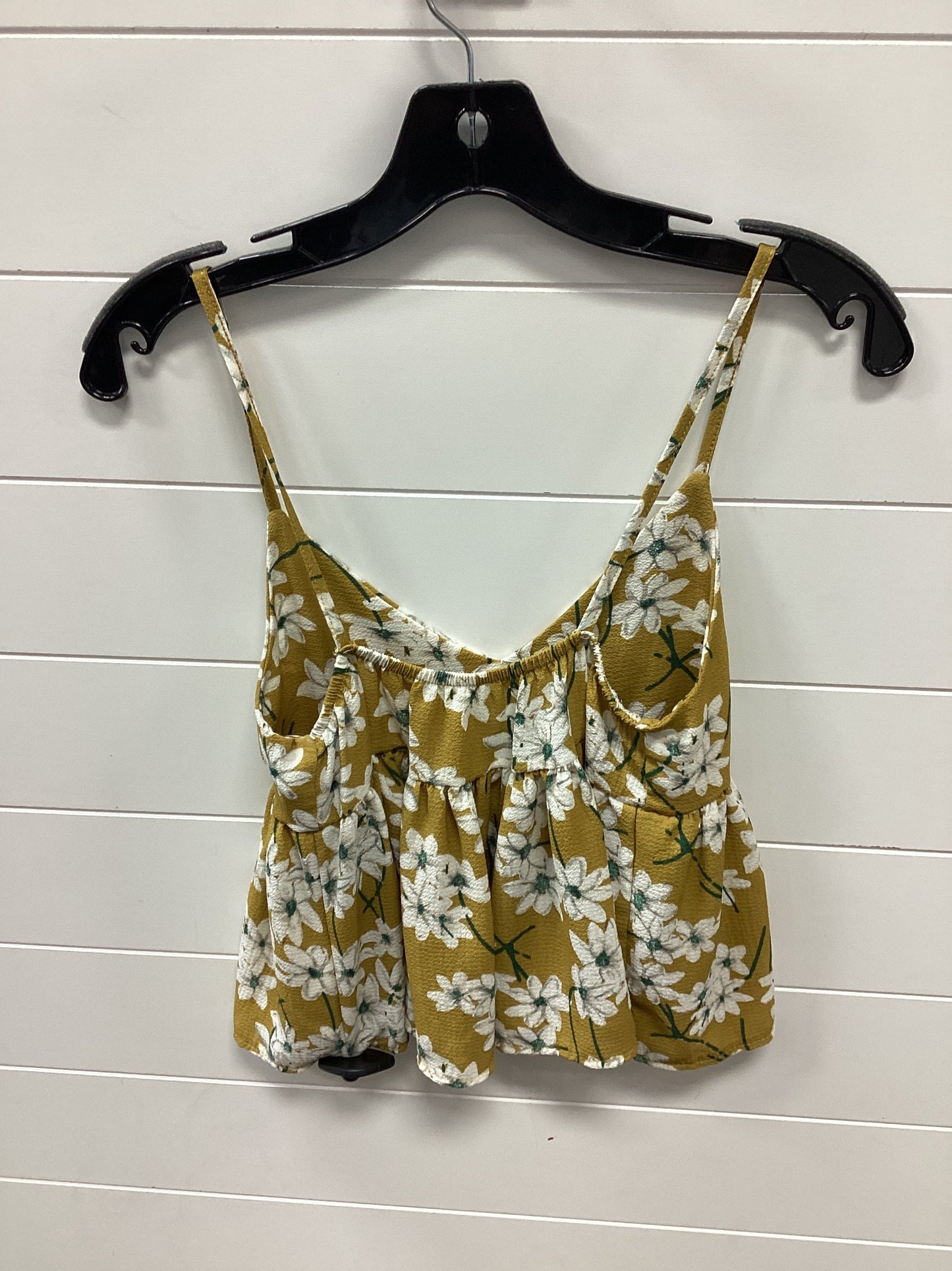 Top Sleeveless By Cmc In Yellow, Size:S