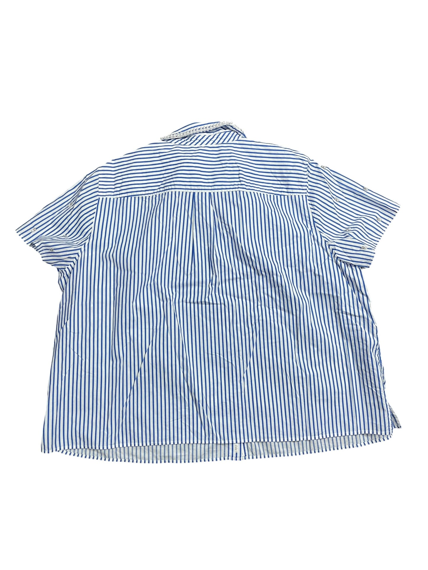 Top Ls By Talbots In Striped Pattern, Size:3X