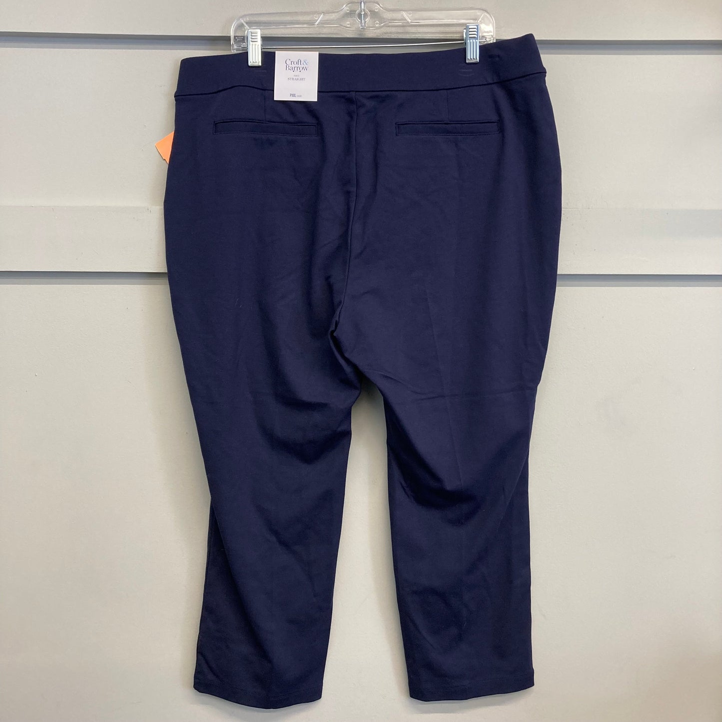 Pants Dress By Croft And Barrow In Navy, Size:18