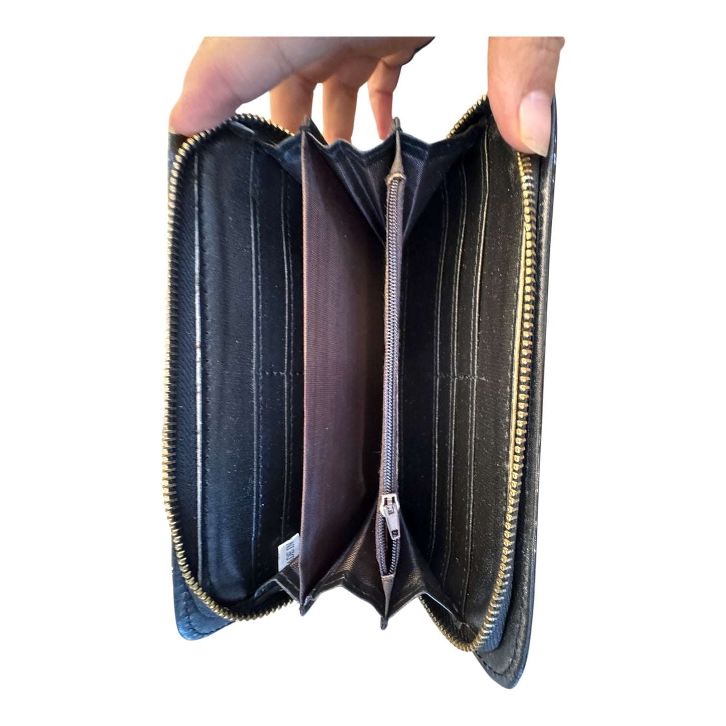 Wallet By Clothes Mentor In Black, Size:Large