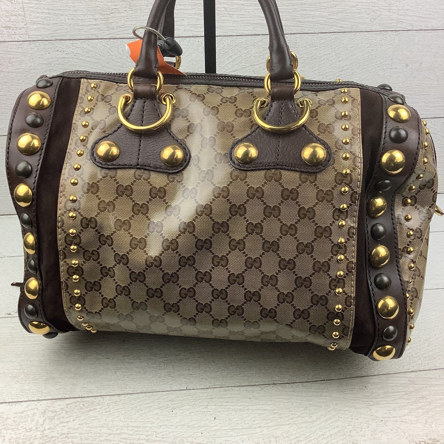 Handbag Luxury Designer By Gucci, Size: Large
