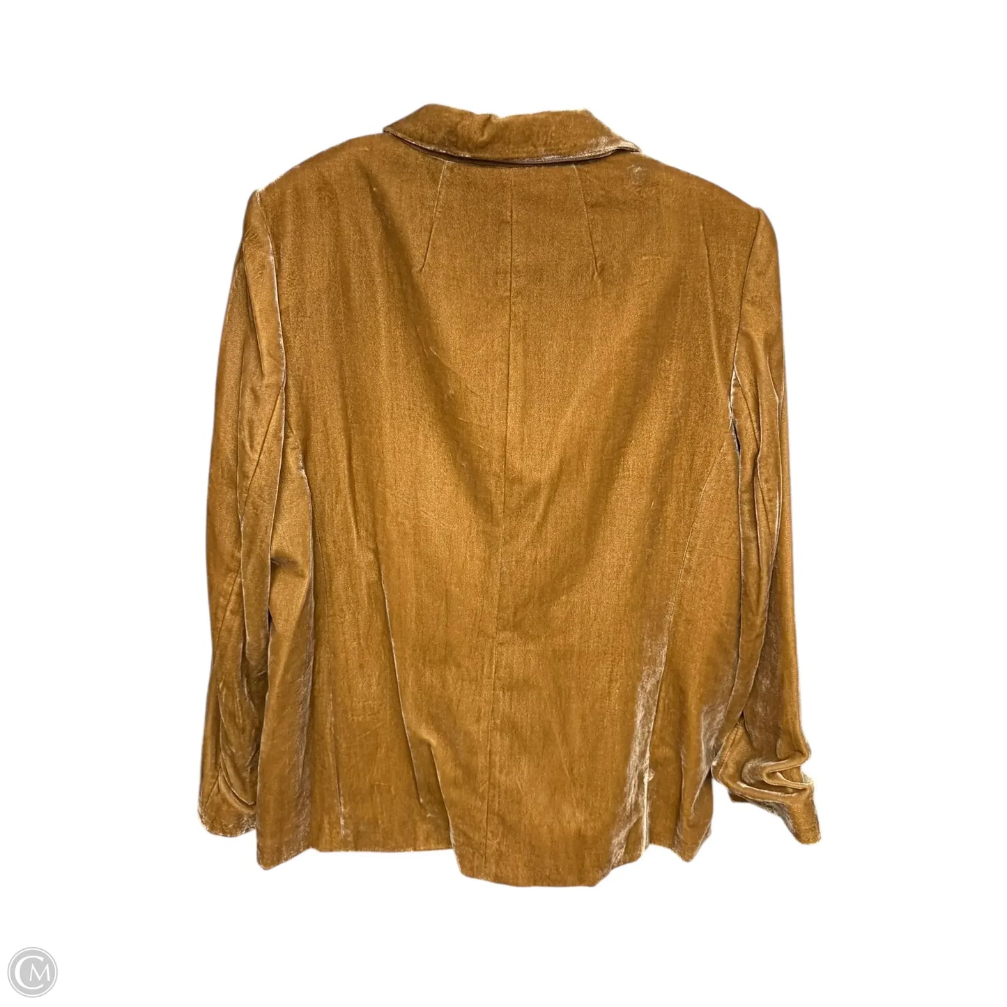 Blazer By Banana Republic In Gold, Size: 14