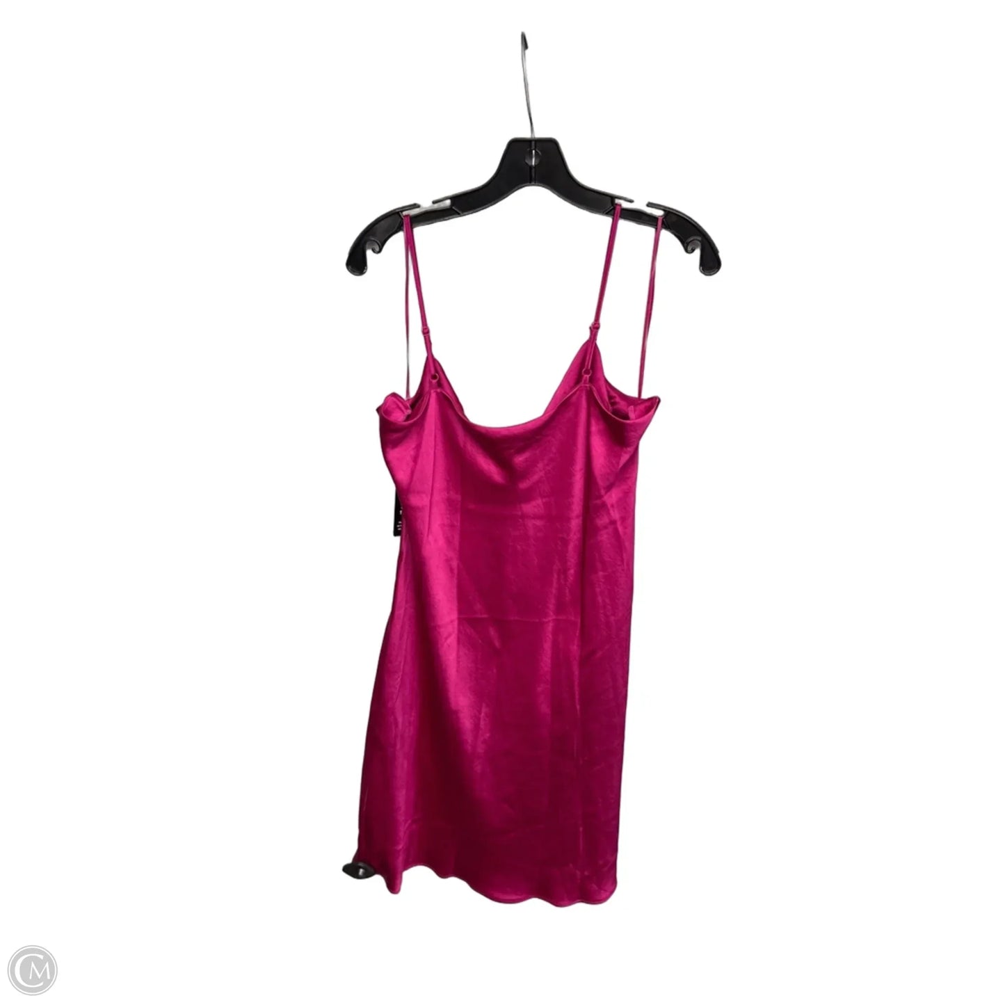 Dress Party Midi By Express In Pink, Size: Xl