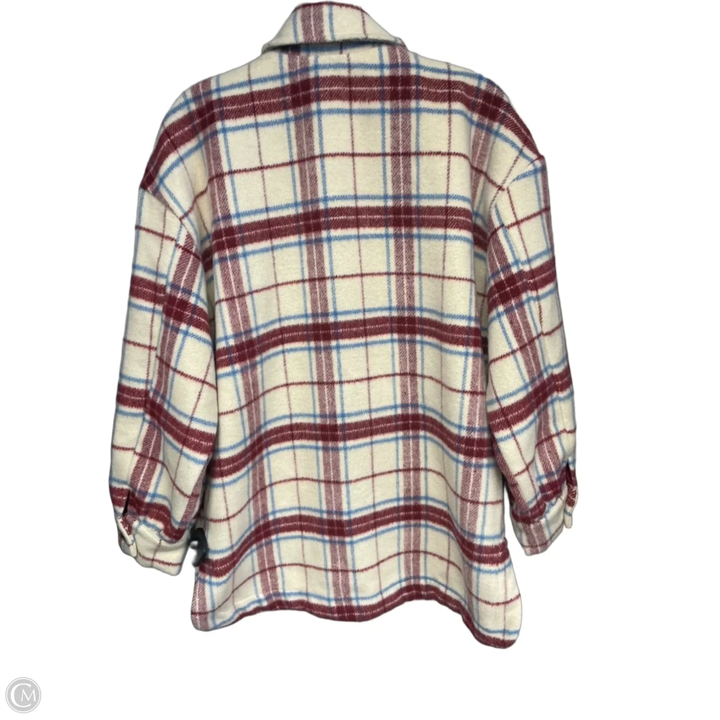 Jacket Other By English Factory In Plaid Pattern, Size: Xs