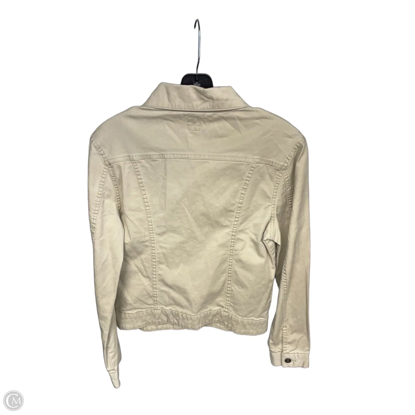 Jacket Denim By Jag In Tan, Size: S