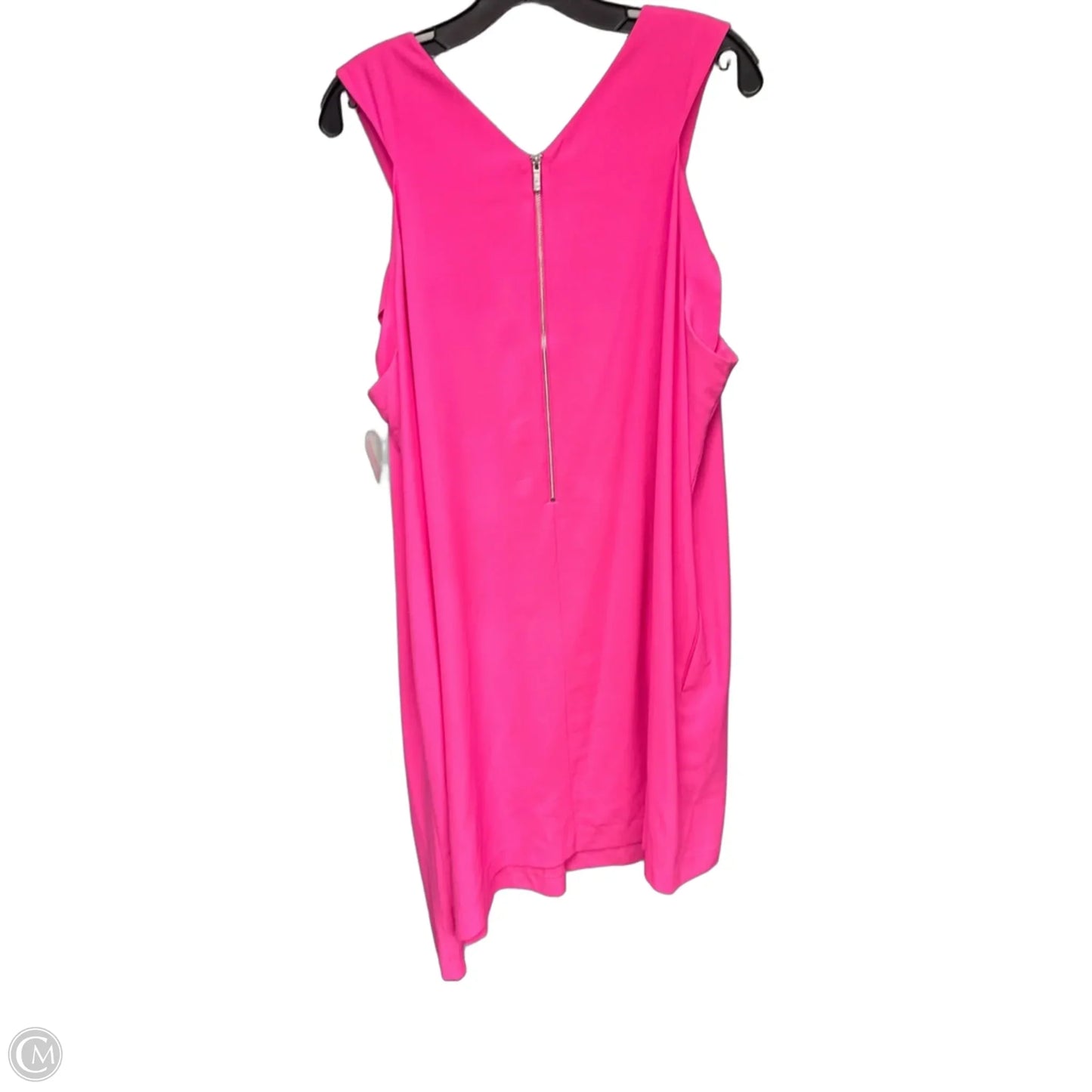 Dress Casual Midi By Rachel Roy In Pink, Size: 2x