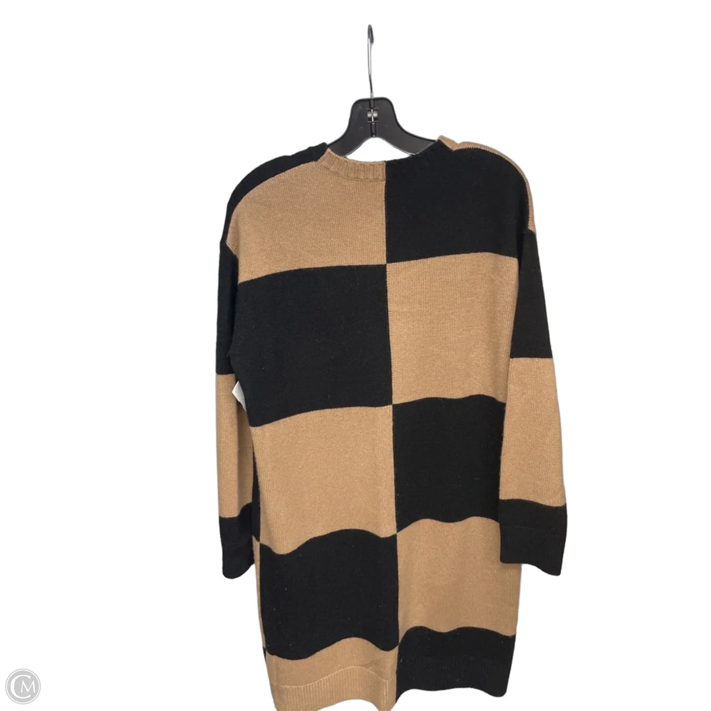 Dress Designer By Max Mara In Black & Brown, Size: S