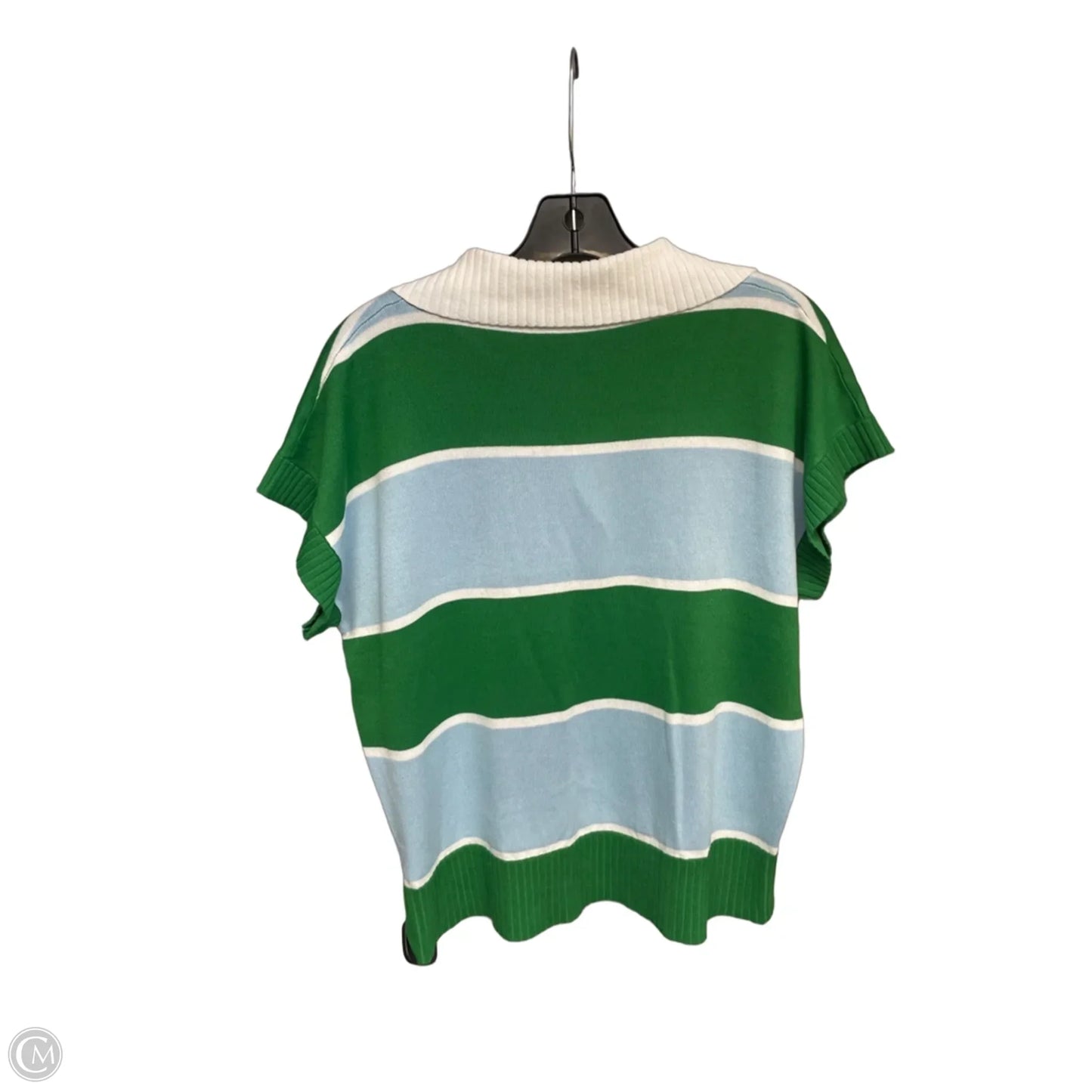 Top Short Sleeve By Clothes Mentor In Blue & Green, Size: S