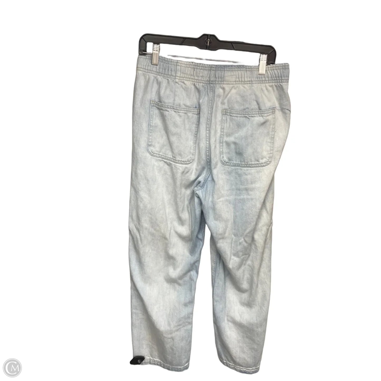 Jeans Wide Leg By Gap In Blue Denim, Size: M