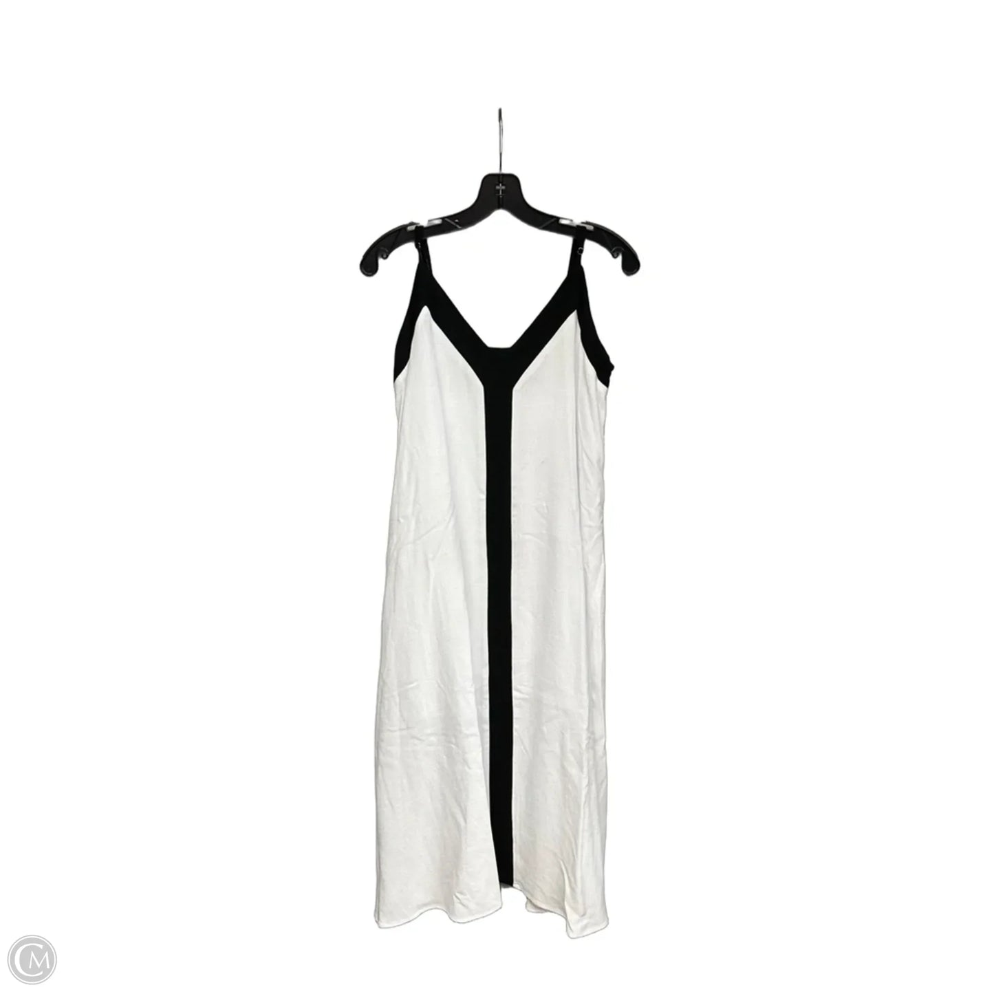 Dress Casual Maxi By Clothes Mentor In Black & White, Size: S